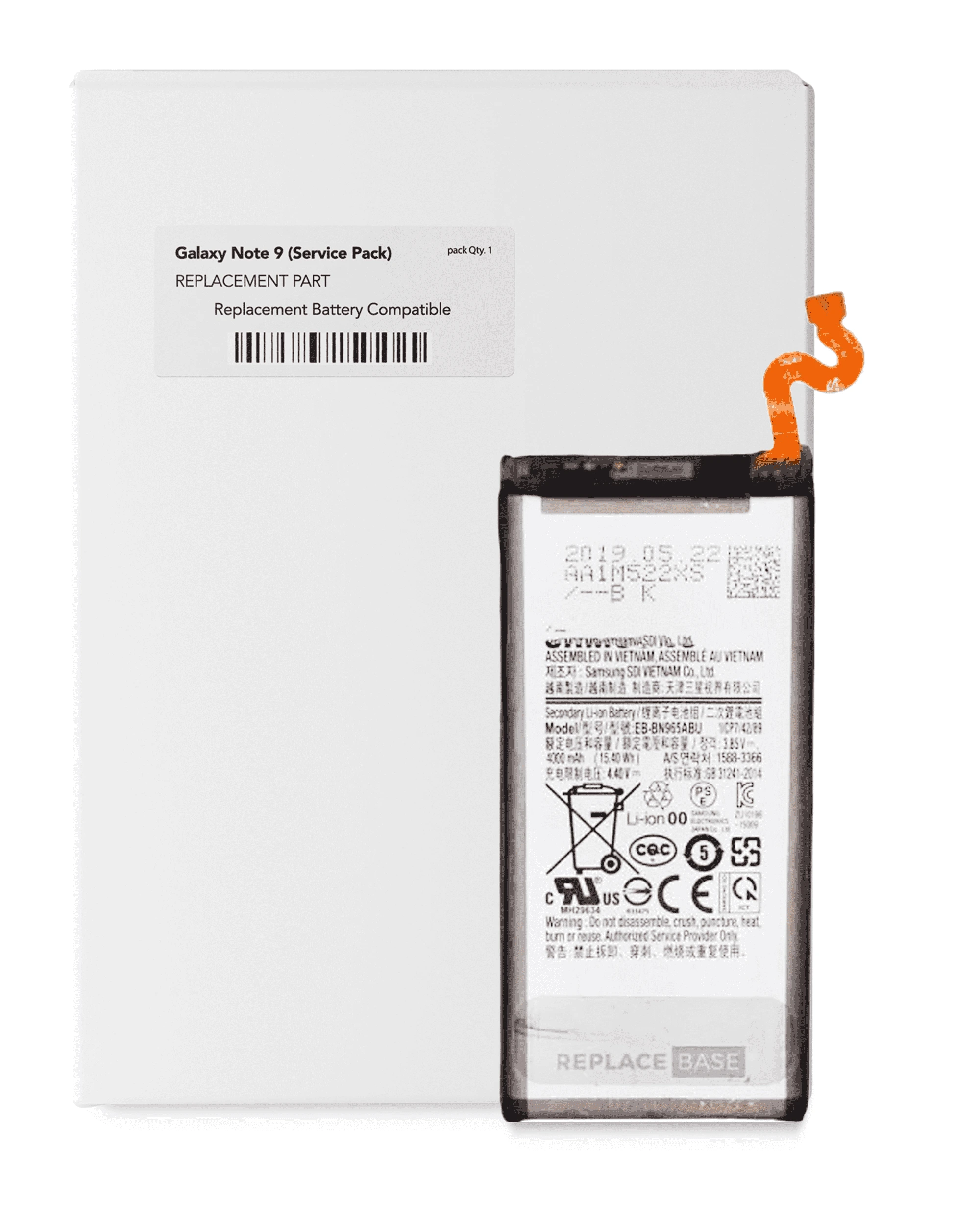 Batteria di ricambio per Samsung Galaxy Note 9 (Service Pack)