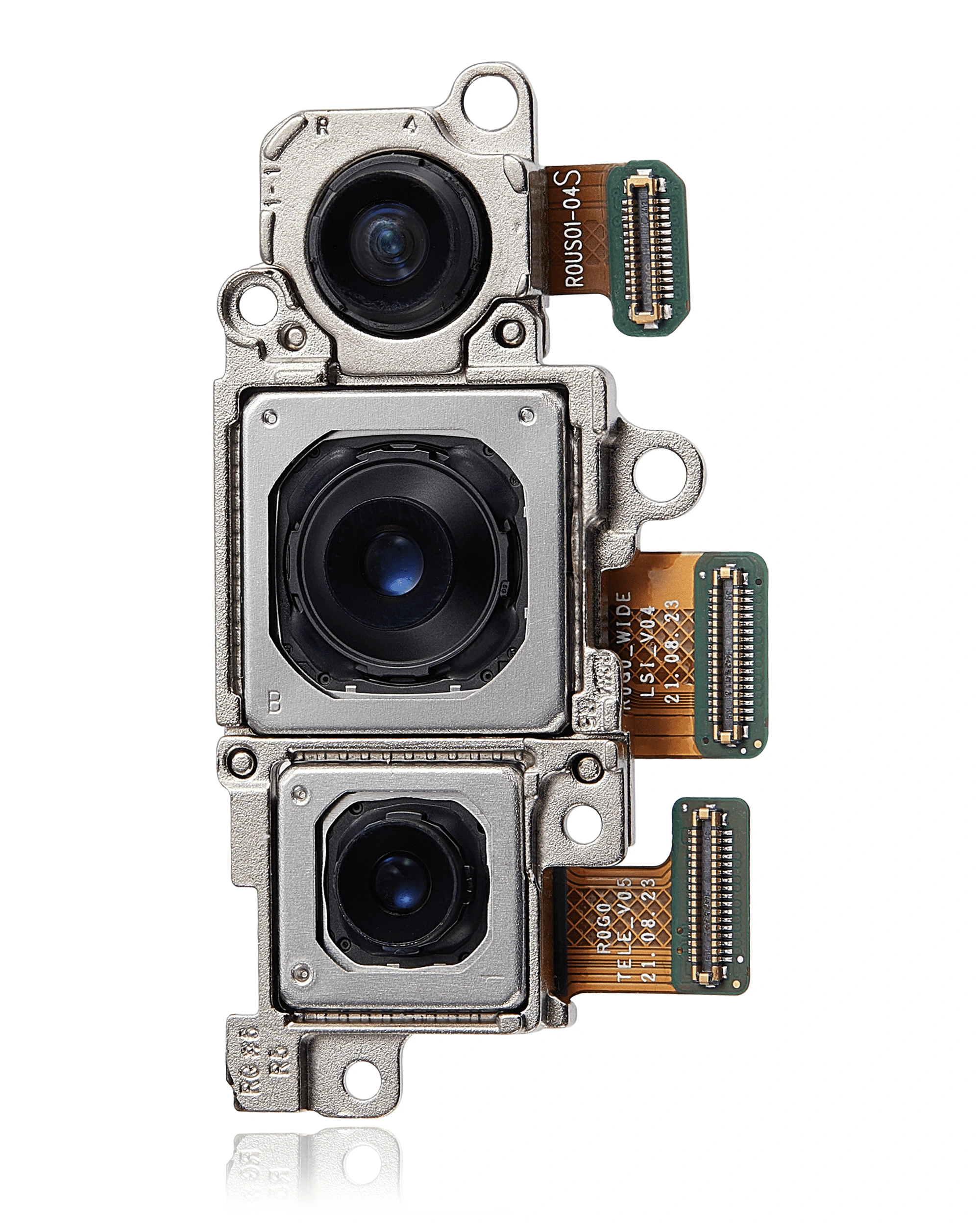 Fotocamera posteriore gruppo (Wide e Ultra Wide e Telephone) per Samsung Galaxy S22 5G / S22 Plus 5G