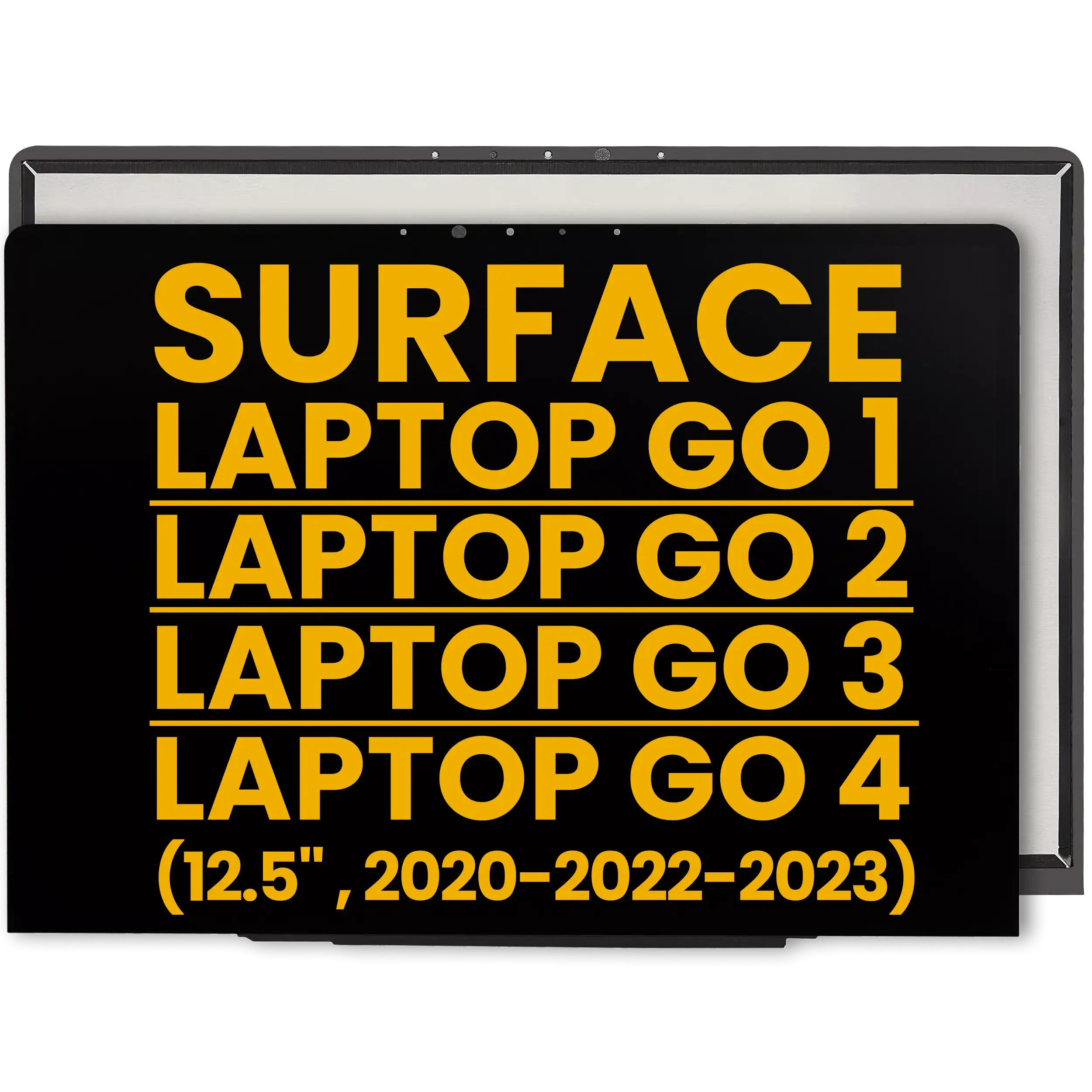 Display LCD completo con Touch screen per Microsoft Surface Laptop Go (1943) / Go 2 / Go 3 / Go 4 (Refurbished)