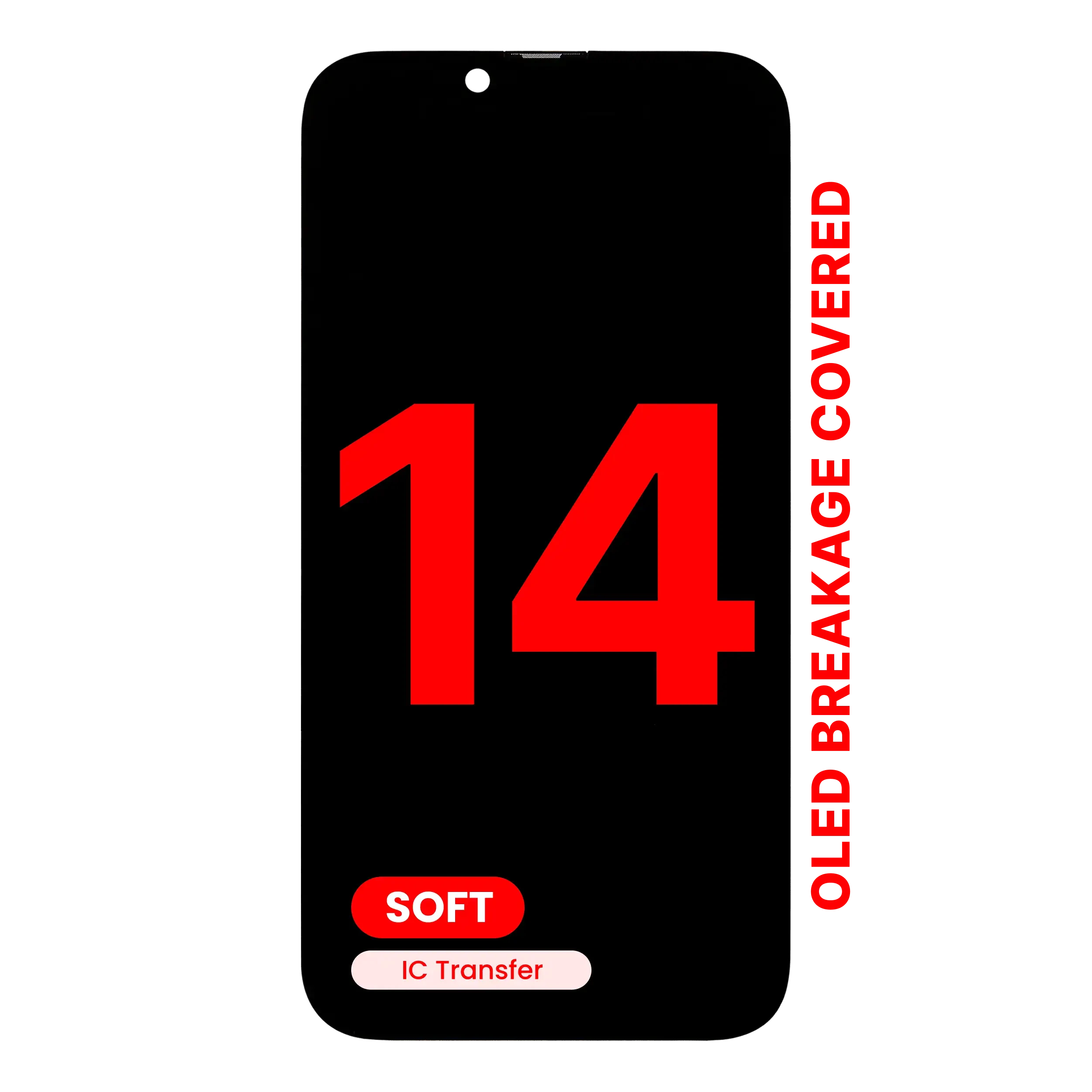 Display OLED completo per iPhone 14