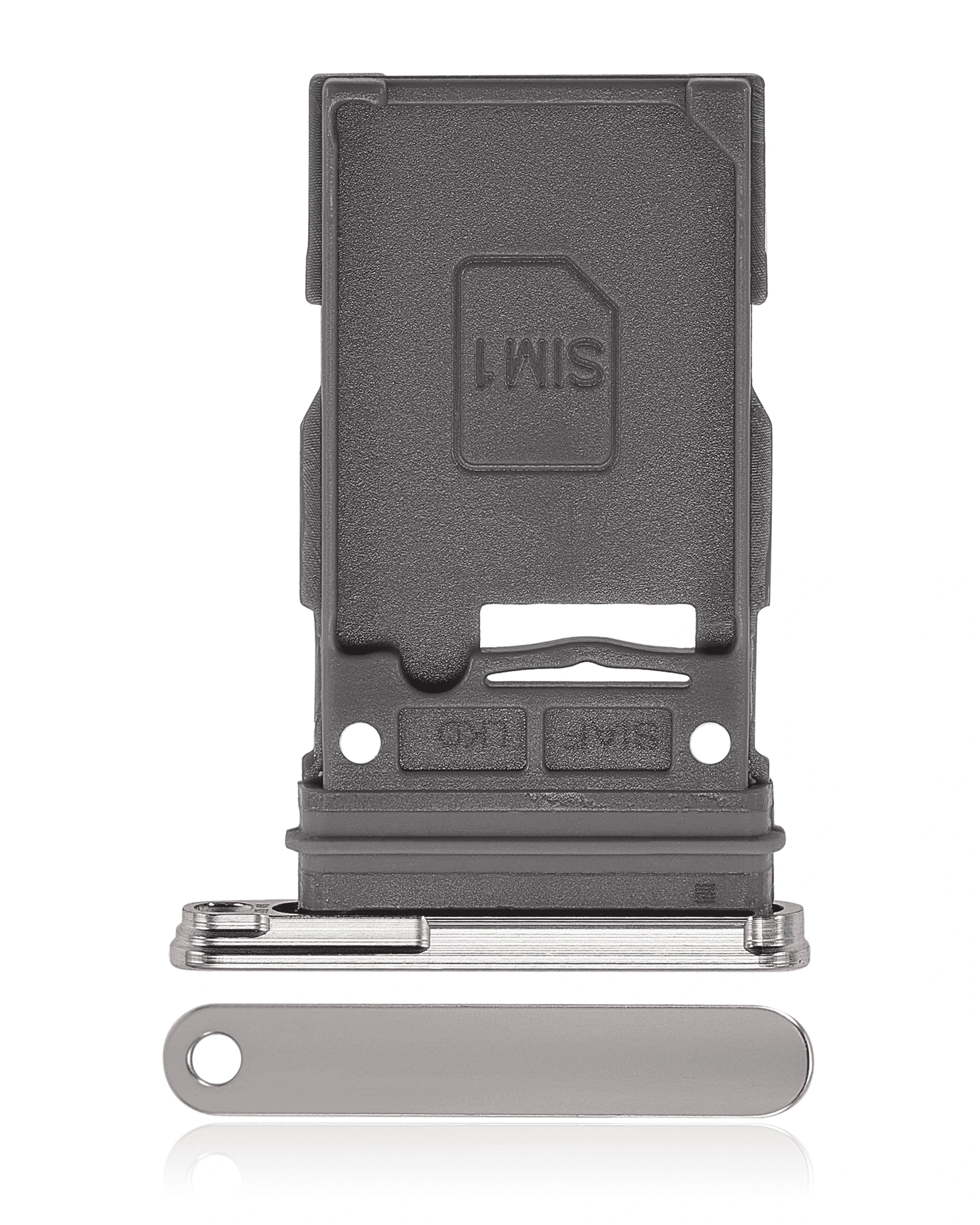 Carrellino SIM singola per Samsung Galaxy S23 5G / S23 Plus 5G (Cream)