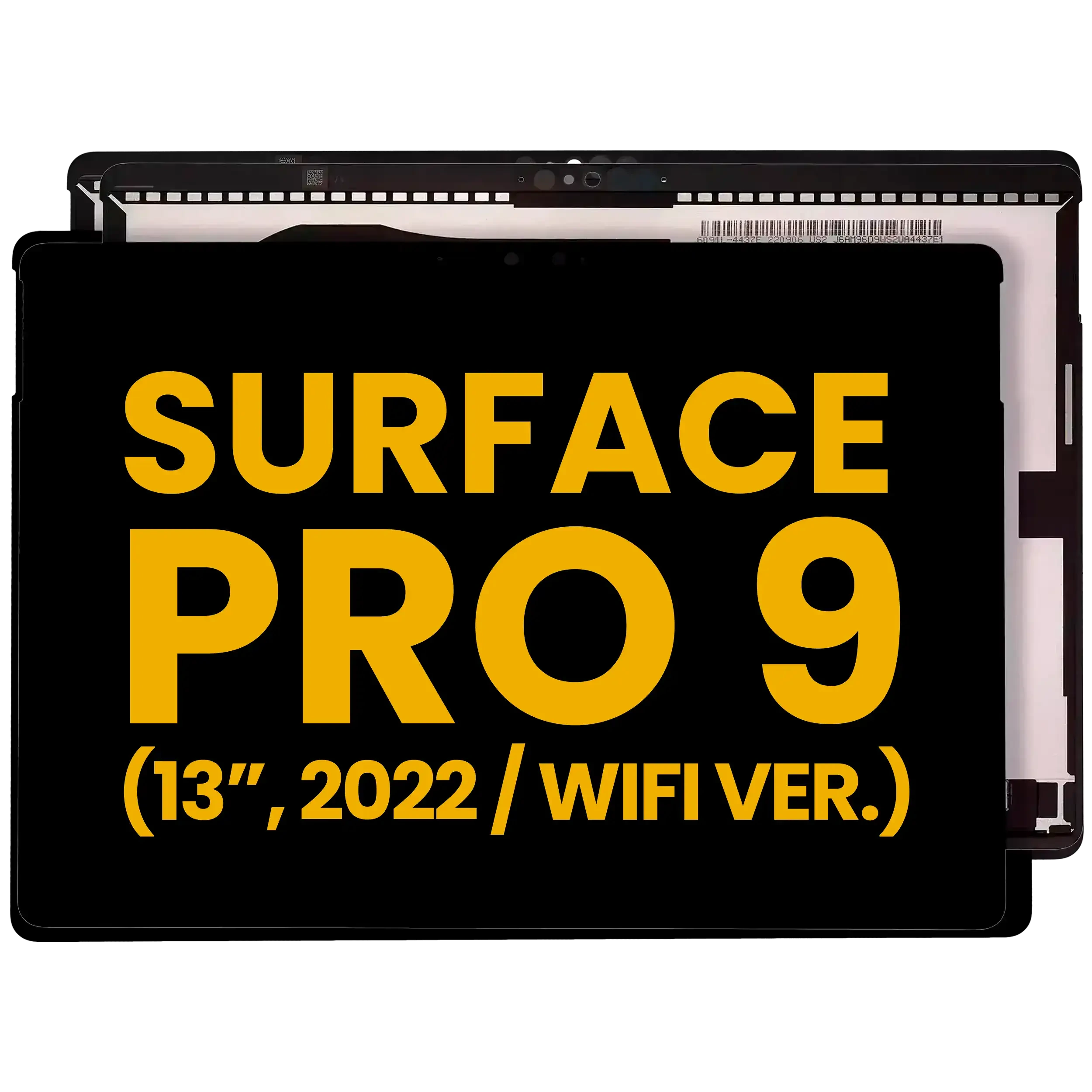 Display LCD completo con Touch screen per Microsoft Surface Pro 9 (WiFi Version) (Refurbished) (Nero)
