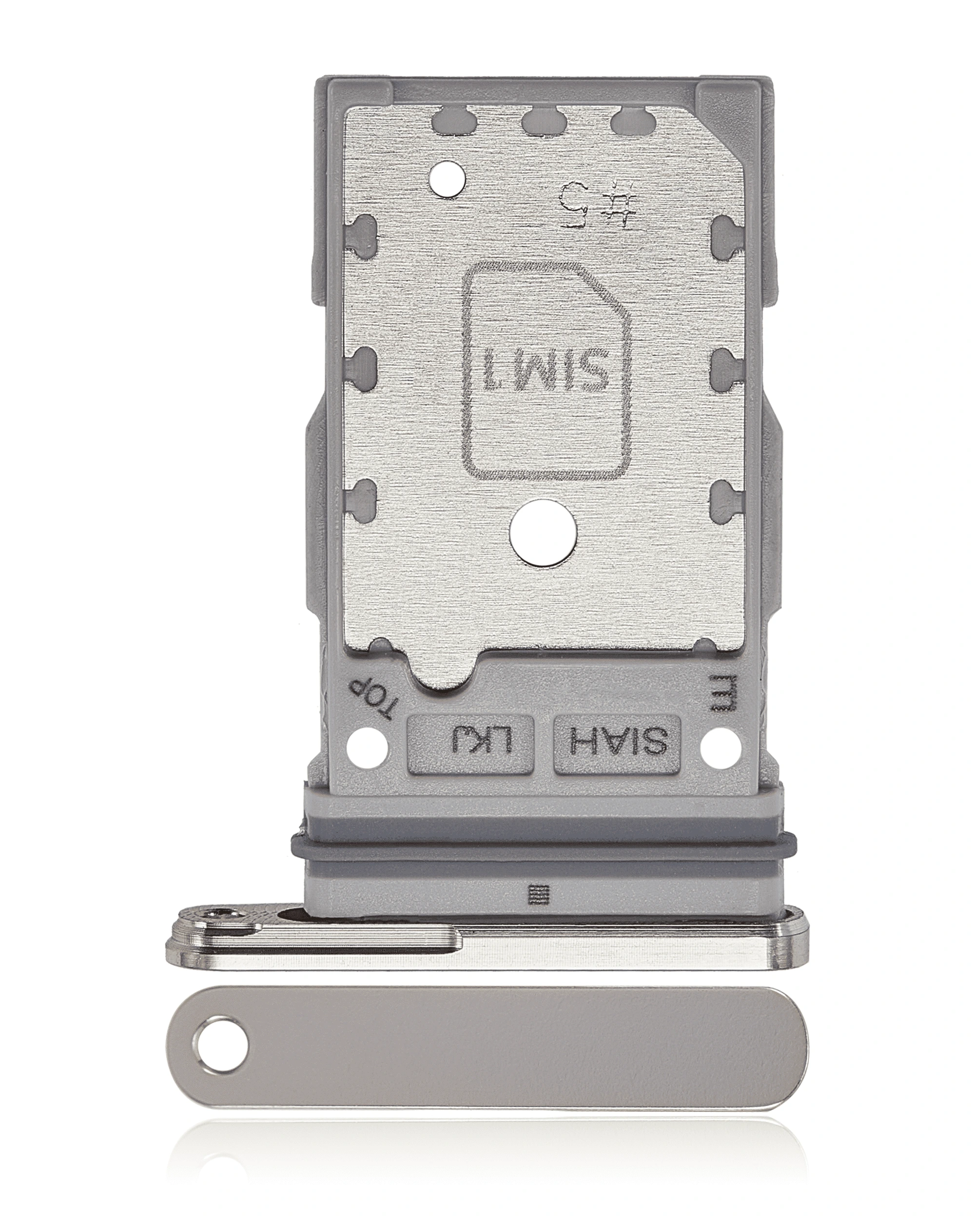 Carrellino doppia SIM per Samsung Galaxy S23 Ultra 5G (Cream)