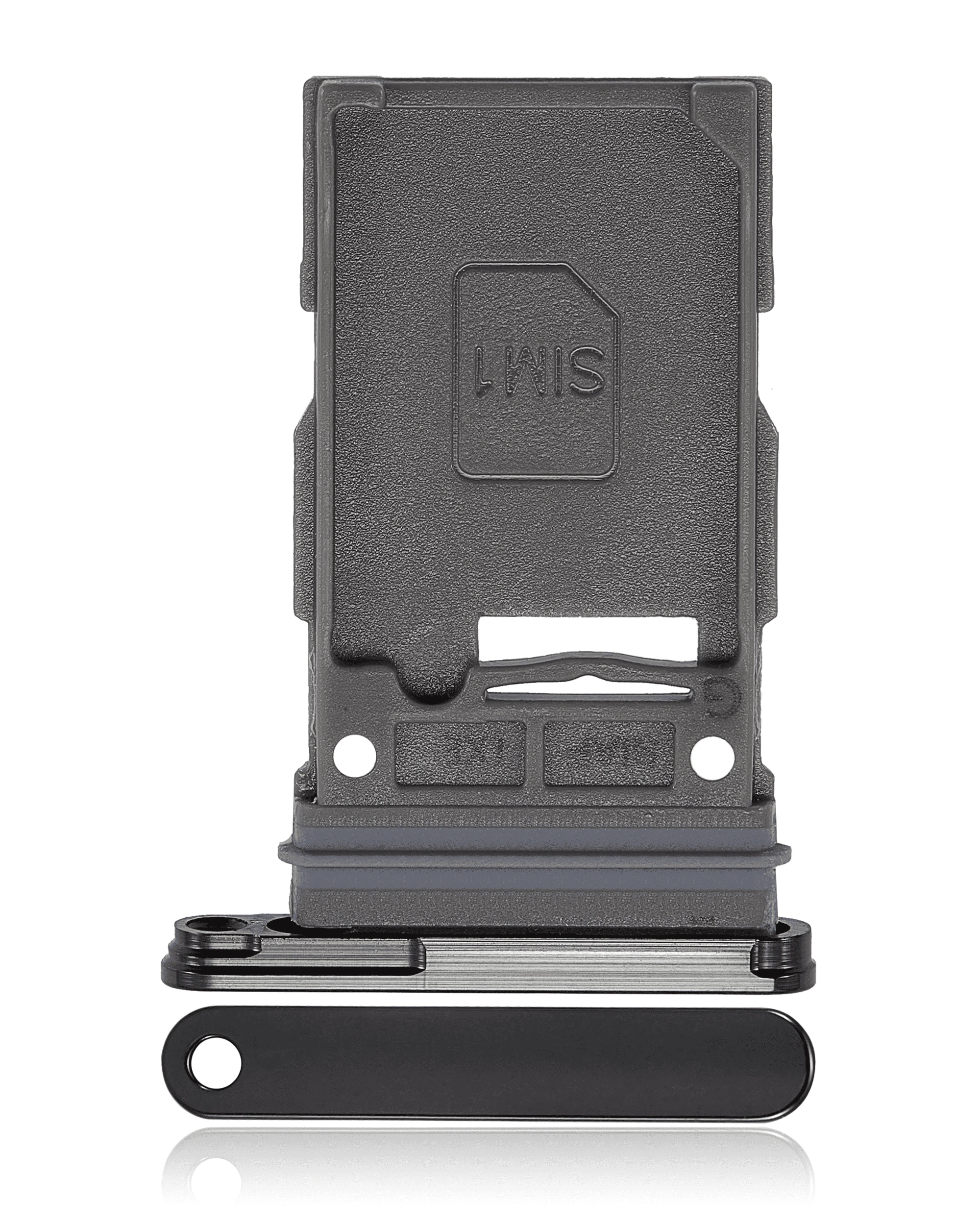 Carrellino SIM singola per Samsung Galaxy S23 5G / S23 Plus 5G (Verde)