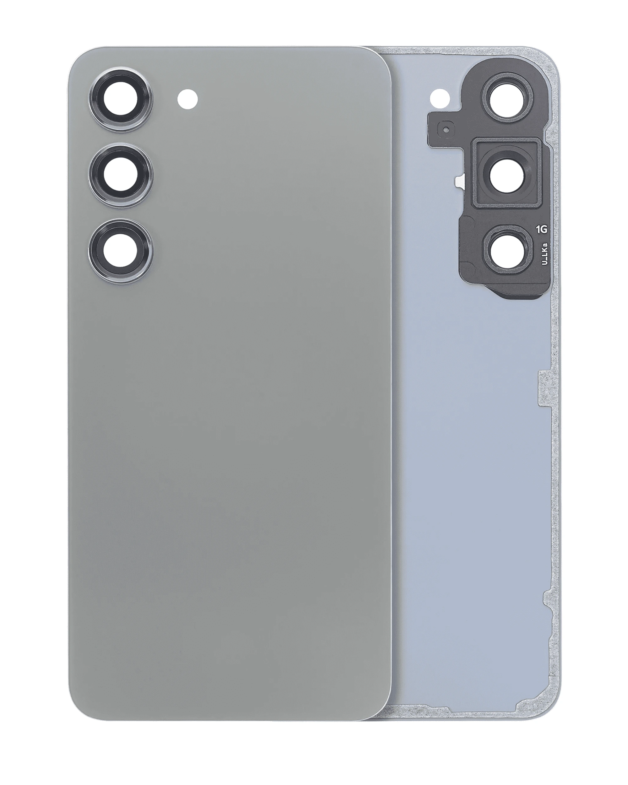 vetro cover posteriore con Vetro fotocamera per Samsung Galaxy S23 5G (No Logo) (Verde)