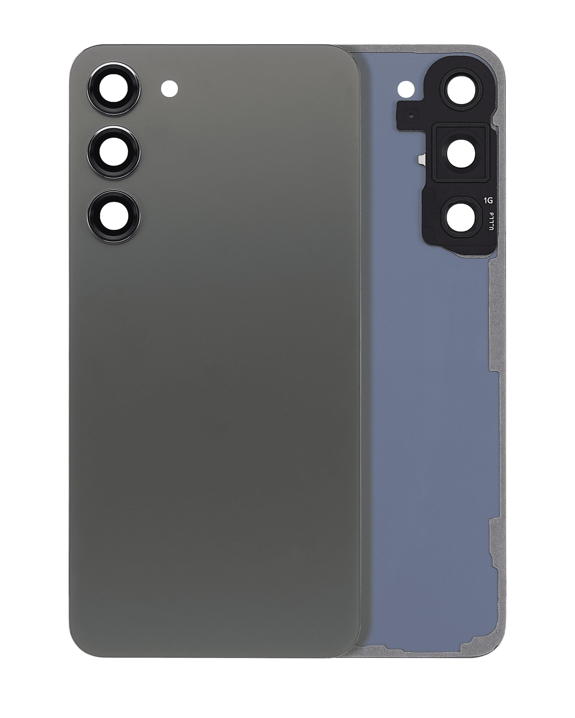 vetro cover posteriore con Vetro fotocamera per Samsung Galaxy S23 Plus 5G (No Logo) (Verde)