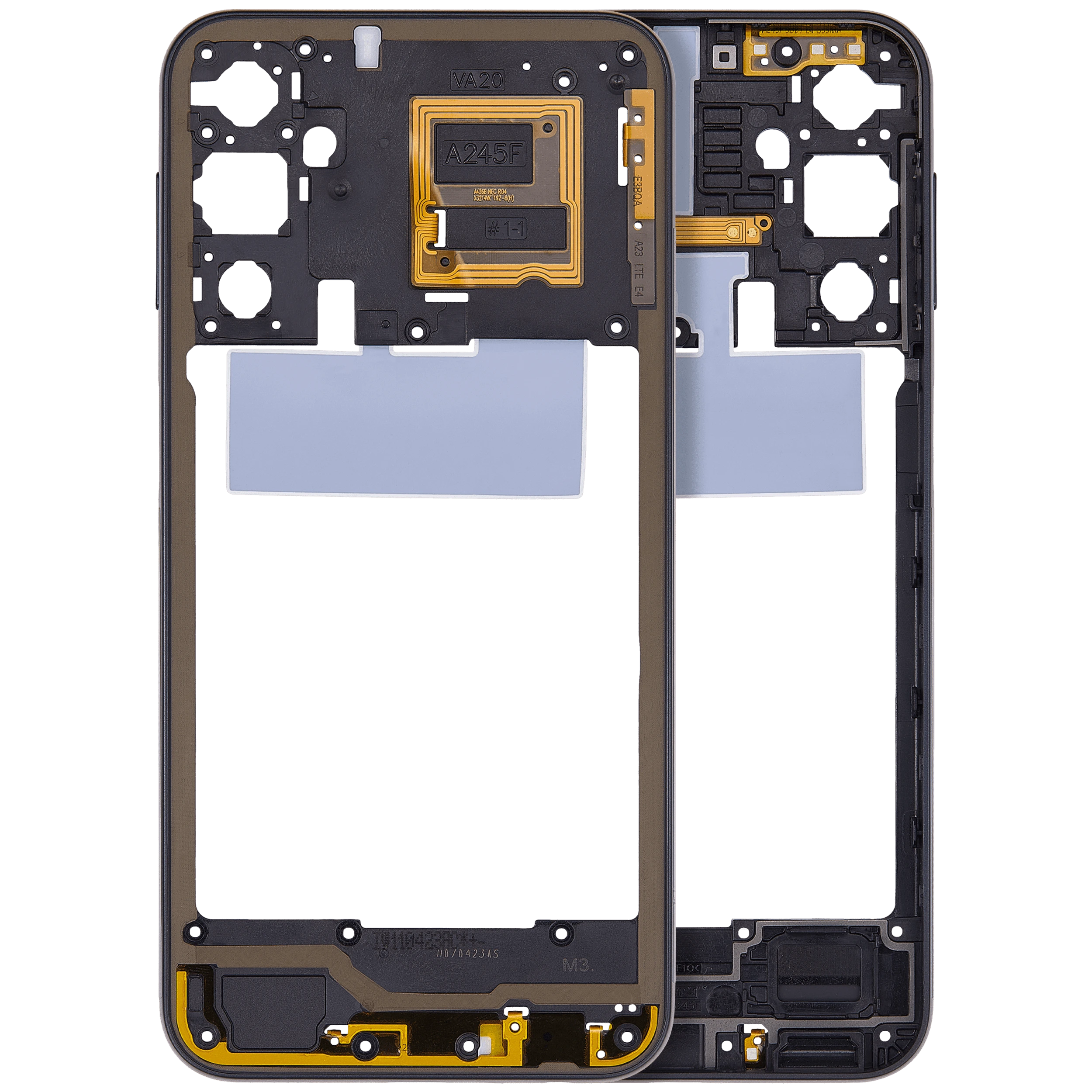 Frame centrale per Samsung Galaxy A24 4G (A245 / 2023) (Nero)