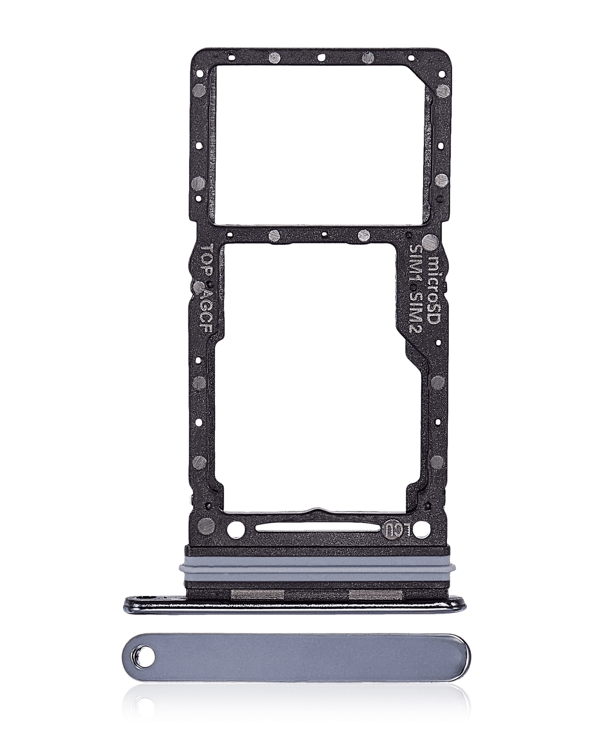 Carrellino doppia SIM per Samsung Galaxy A73 5G (A736 / 2022) (Grigio)