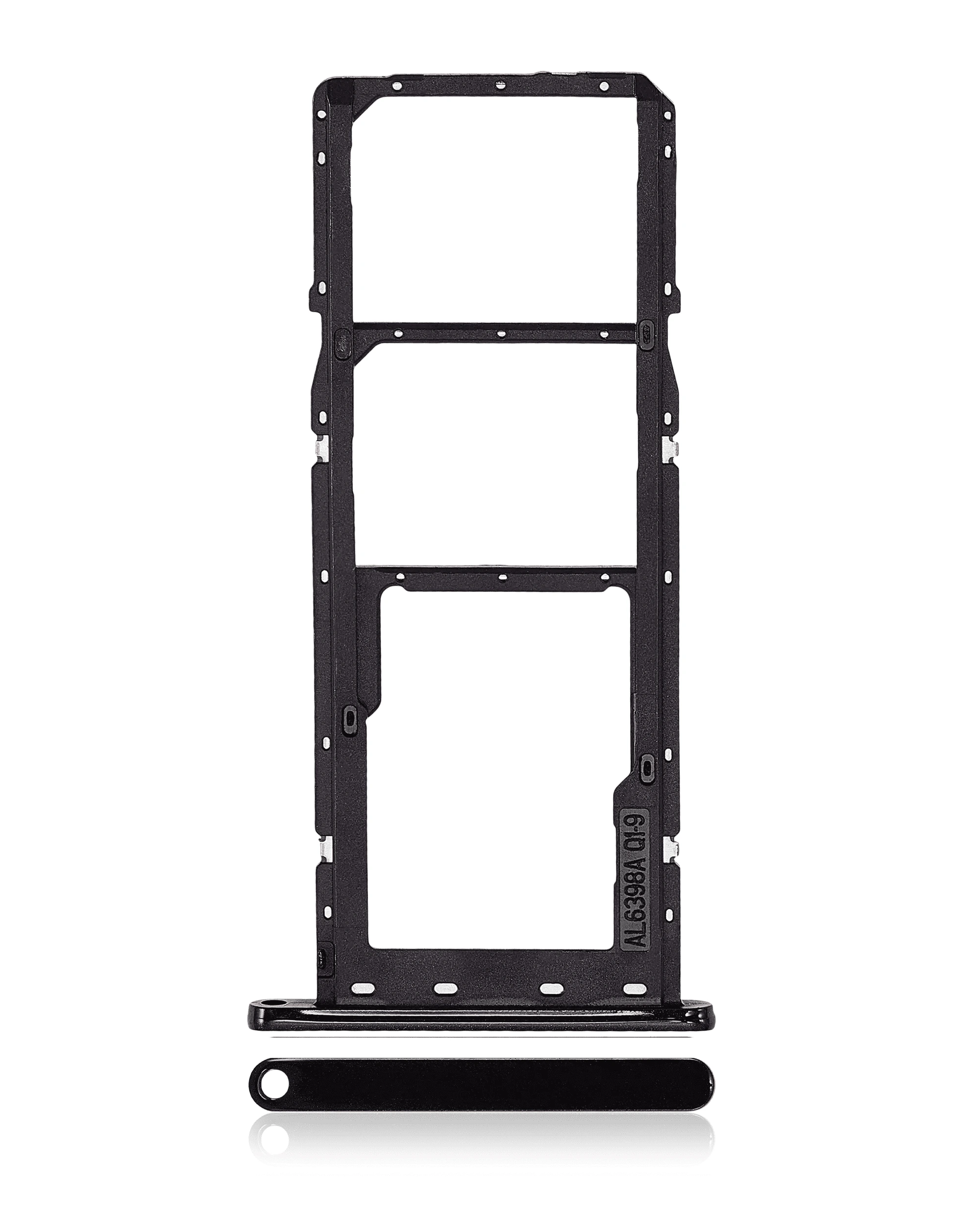 Carrellino doppia SIM per Samsung Galaxy A04E (A042 / 2022) (Nero)