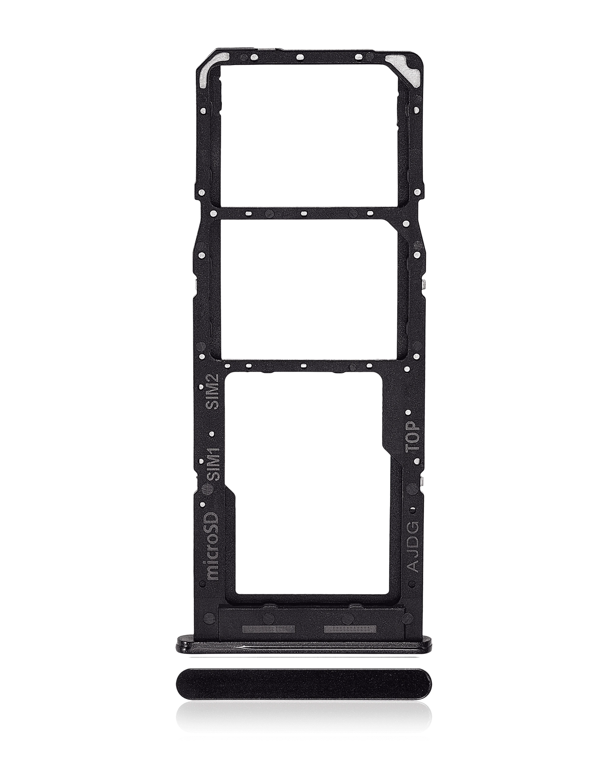 Carrellino doppia SIM per Samsung Galaxy A04S (A047 / 2022) (Nero)