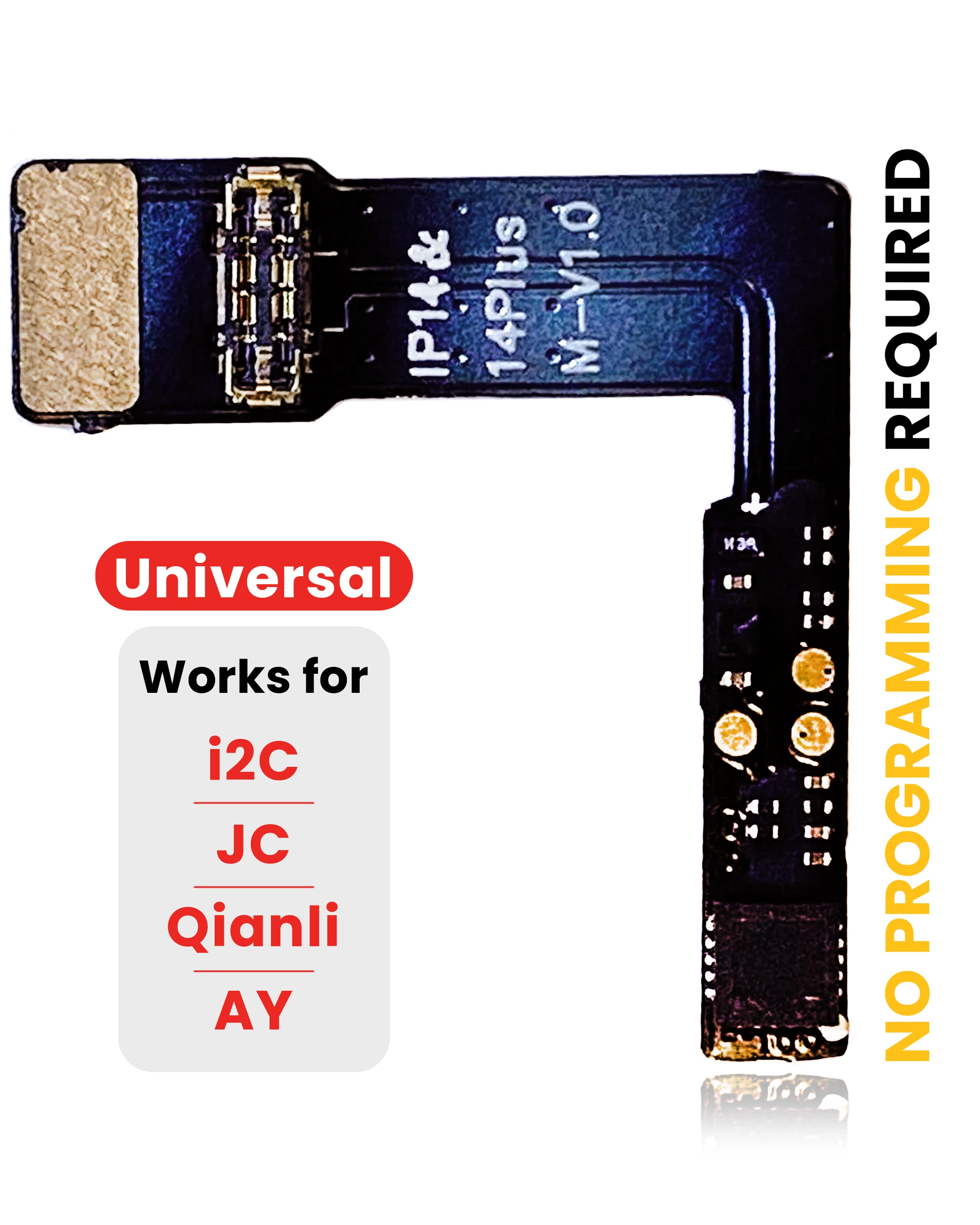 Pre-Programmed Universal Batteria Tag-On flat (Soldering Not Required) per iPhone 14 / 14 Plus