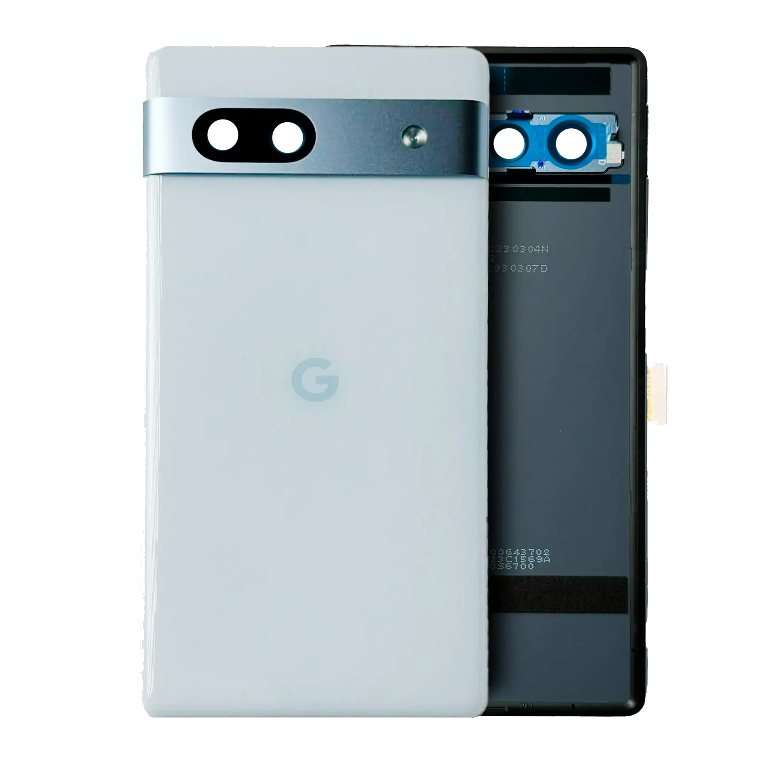 vetro cover posteriore per Google Pixel 7a (Service Pack) (Sea)
