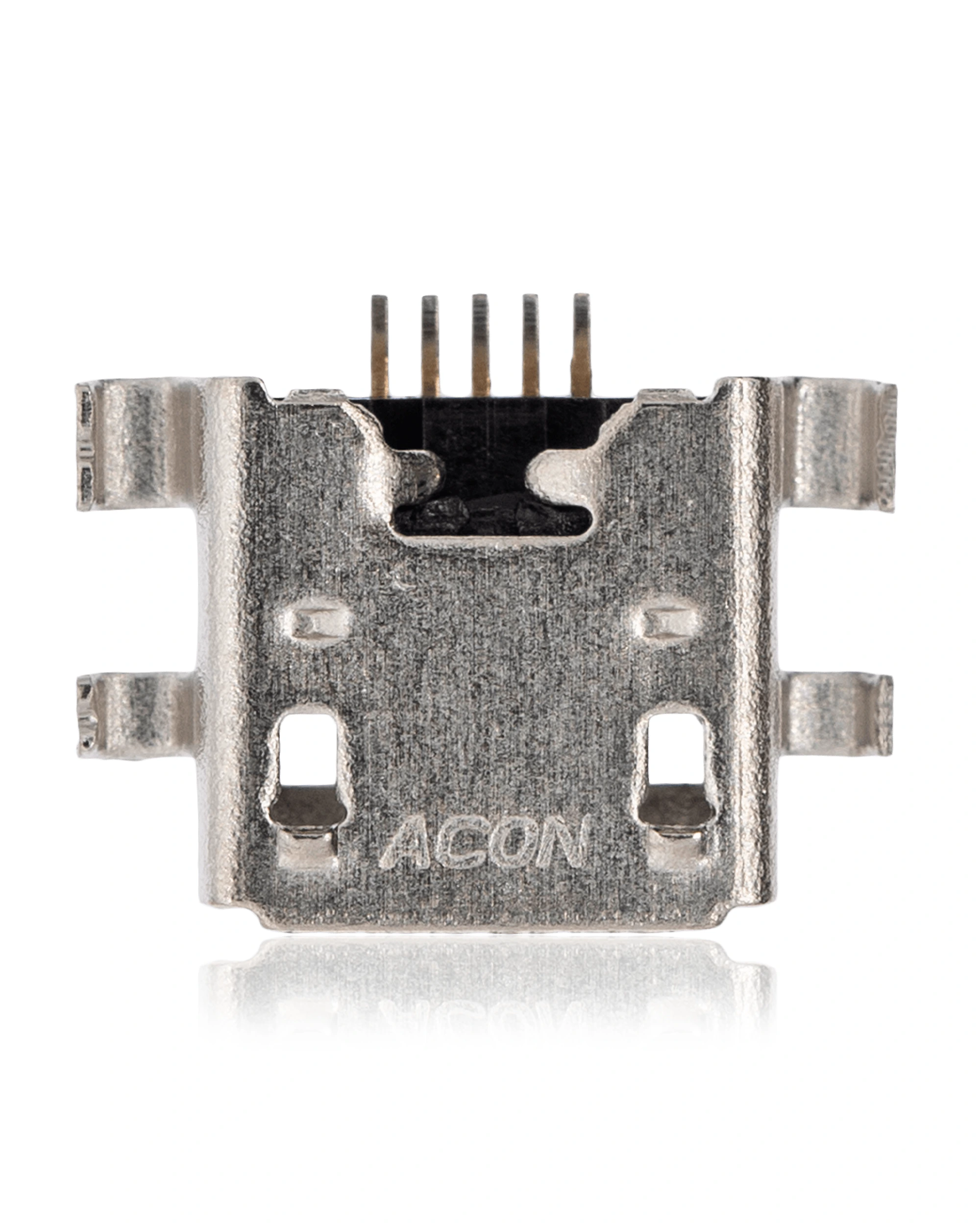 Connettore di ricarica soldering required - 05 Pin - Micro B - 4 Anchor Points (C071)