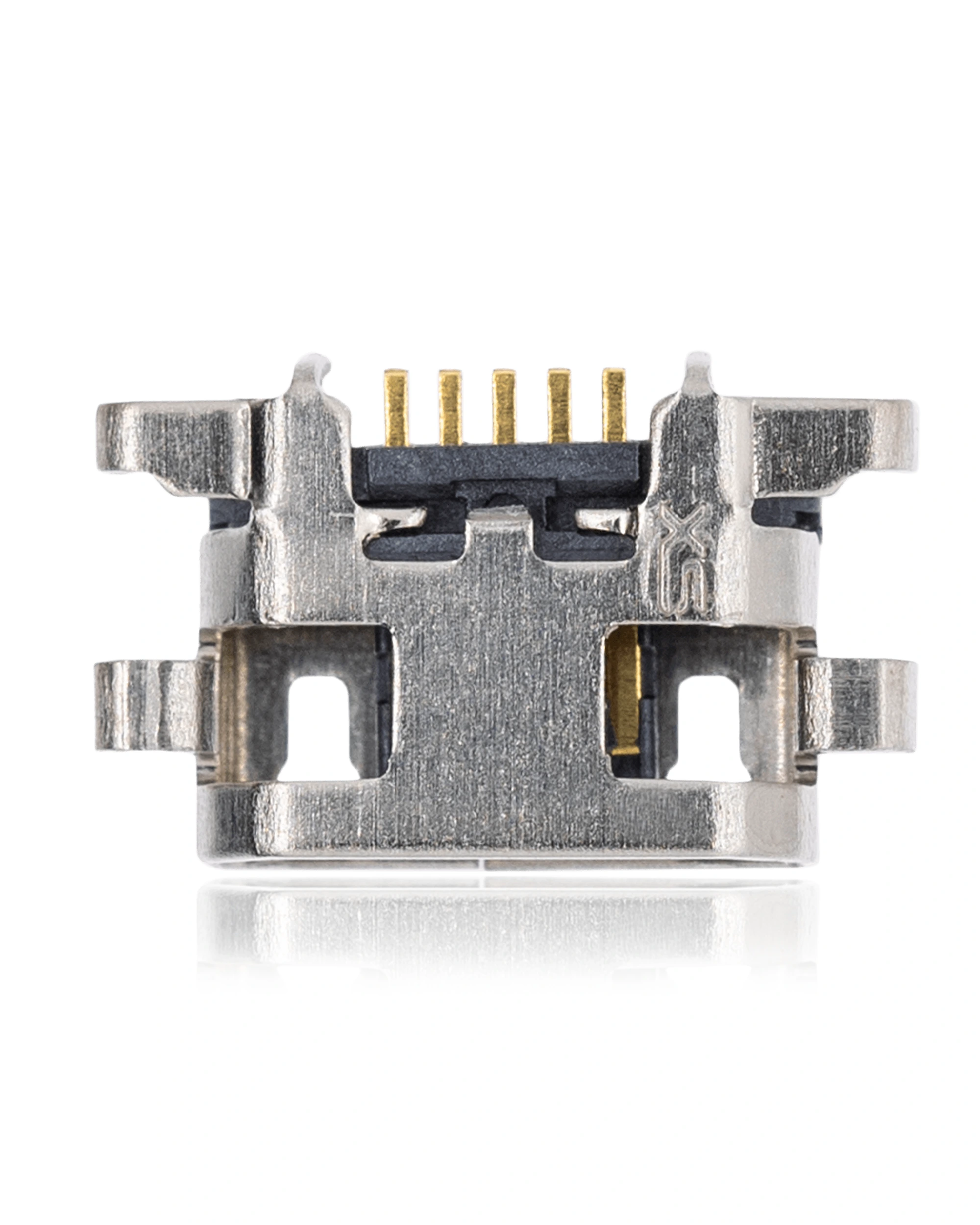 Connettore di ricarica soldering required - 05 Pin - Micro B - 4 Anchor Points (C073)