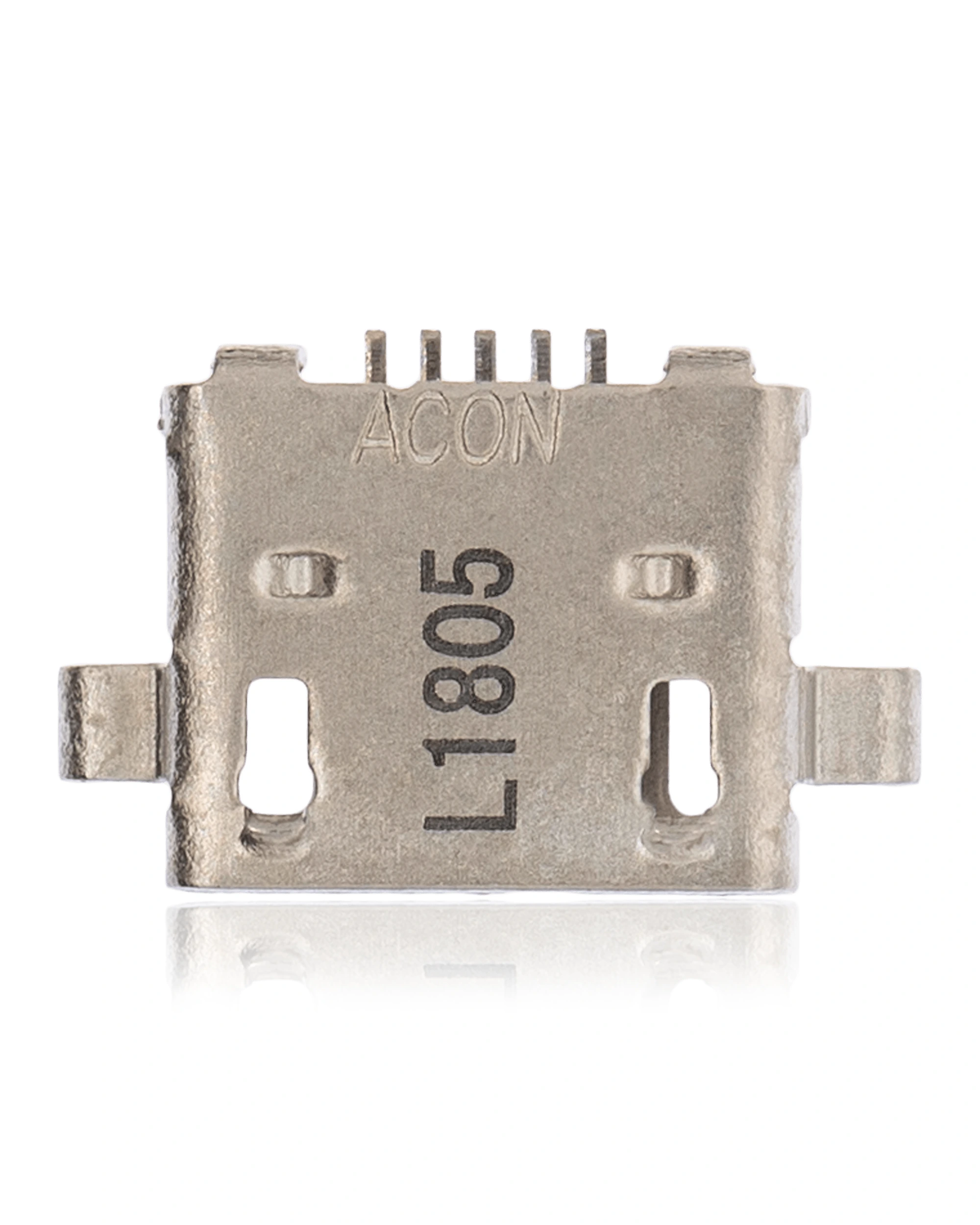 Connettore di ricarica soldering required - 05 Pin - Micro B - 4 Anchor Points (C082)