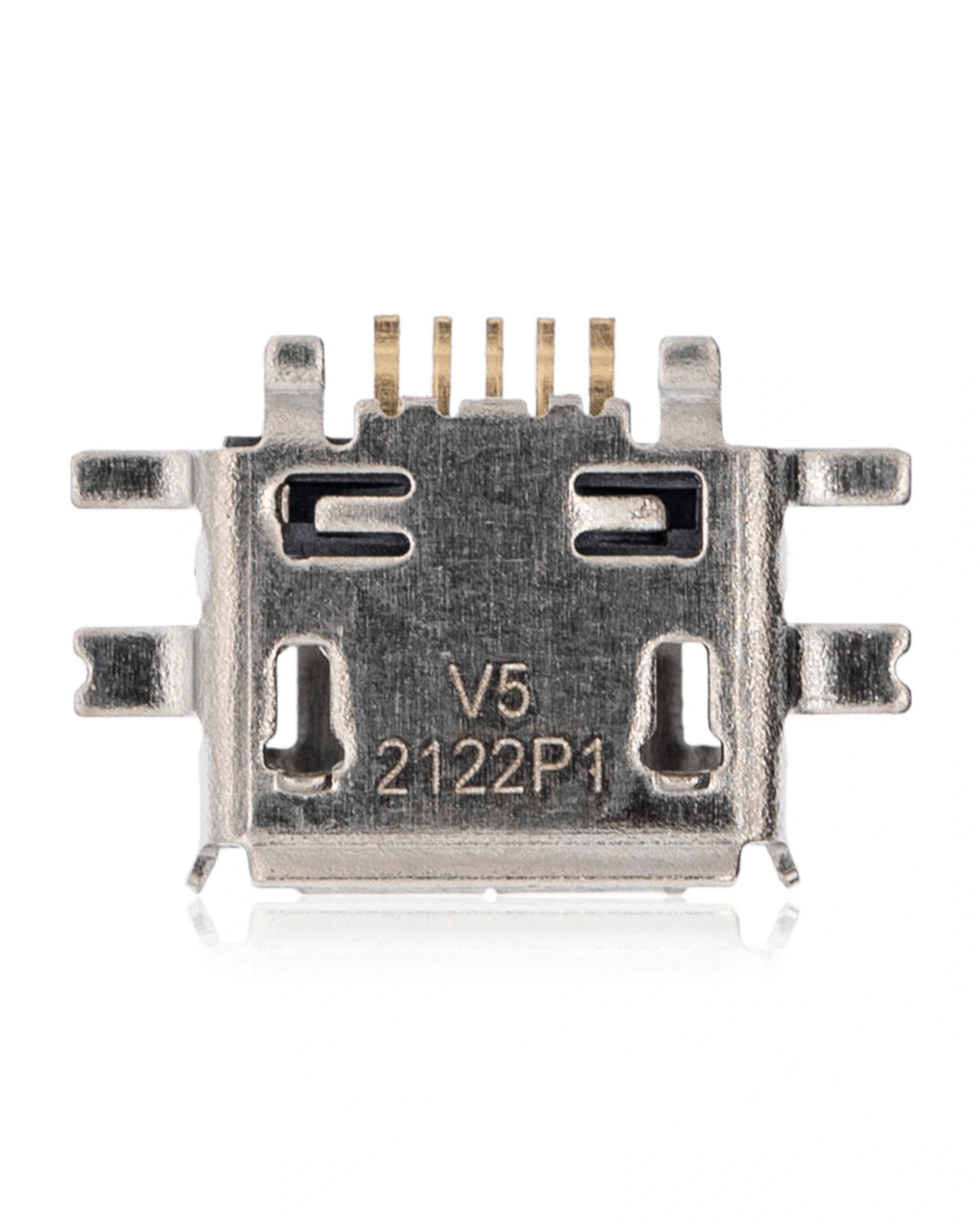 Connettore di ricarica soldering required - 05 Pin - Micro B - 6 Anchor Points (C092)