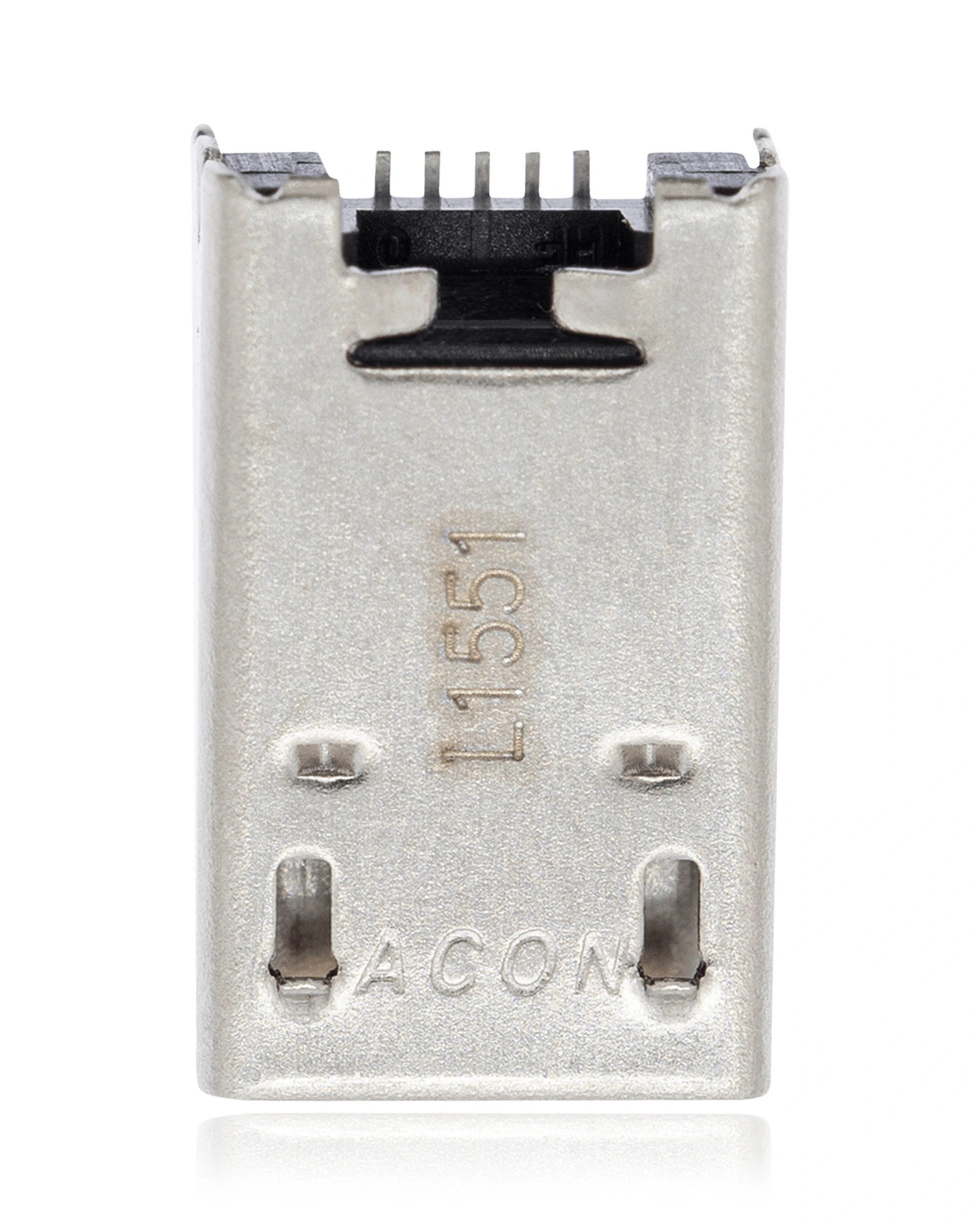 Connettore di ricarica soldering required - 05 Pin - Micro B - 4 Anchor Points (C201)