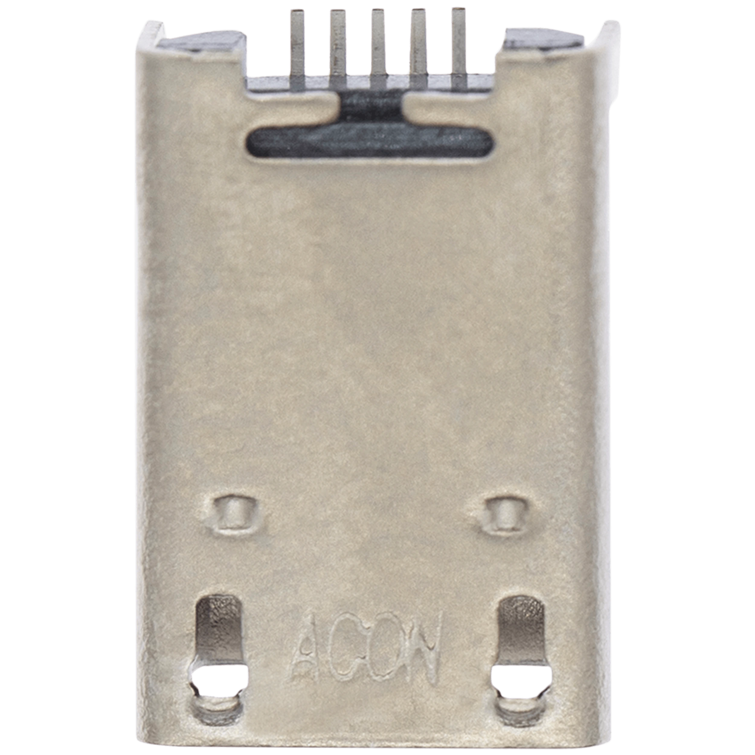 Connettore di ricarica soldering required - 05 Pin - Micro B - 4 Anchor Points (C203)