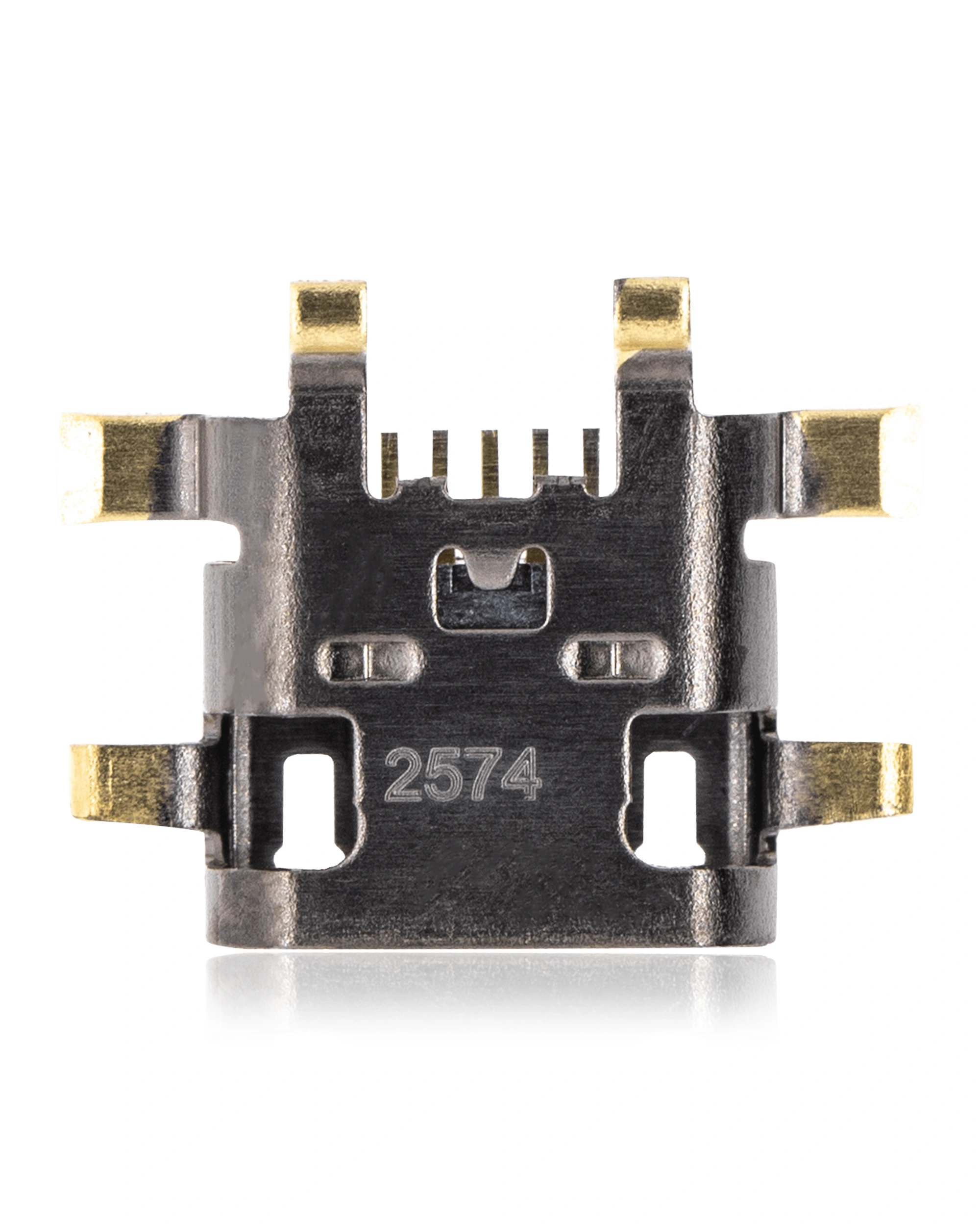 Connettore di ricarica soldering required - 05 Pin - Micro B - 6 Anchor Points (C288)