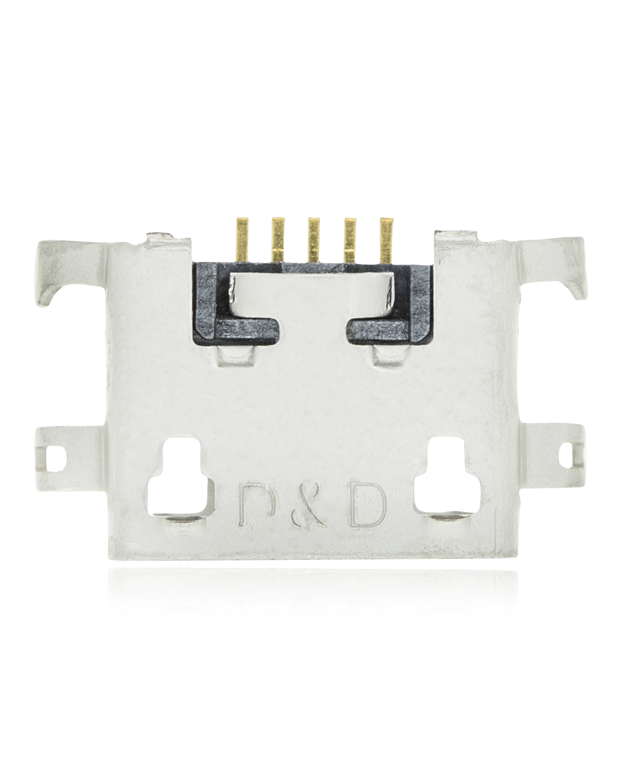 Connettore di ricarica soldering required - 05 Pin - Micro B - 4 Anchor Points (C402)