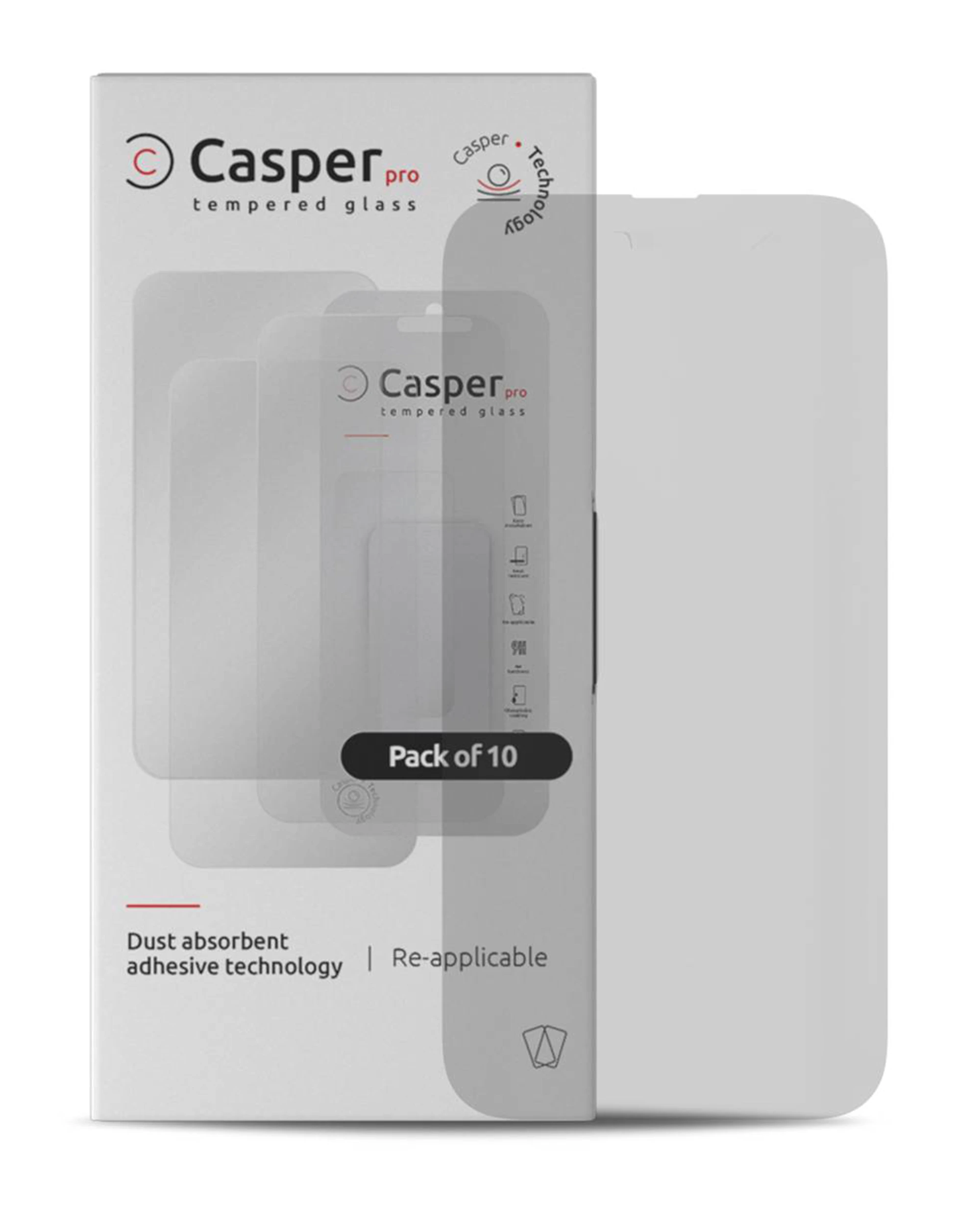 Pro Vetro temperato per iPhone 15 Pro Max (10 pezzi) (Matte)