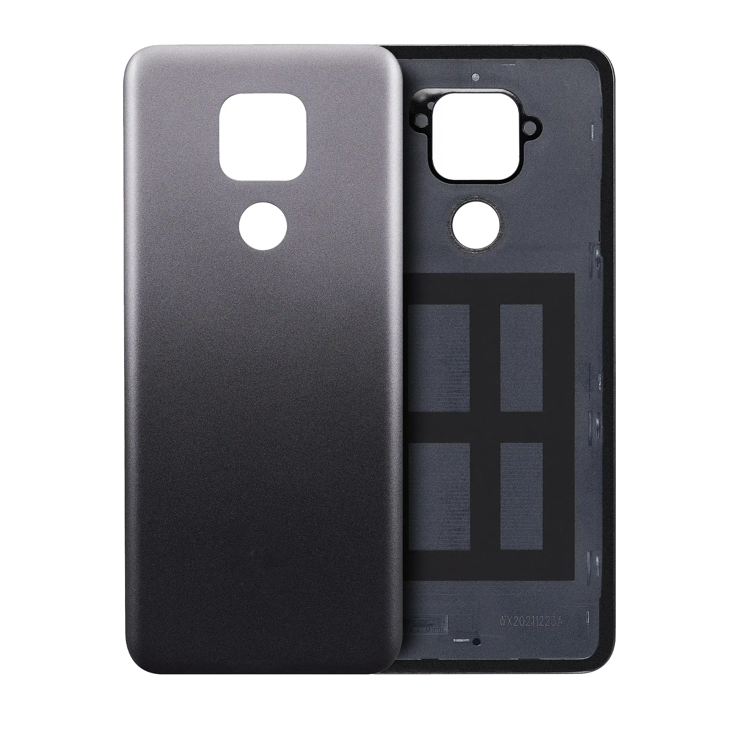 vetro cover posteriore per Motorola Moto G Play (XT2093 / 2021) (Flash Grigio)