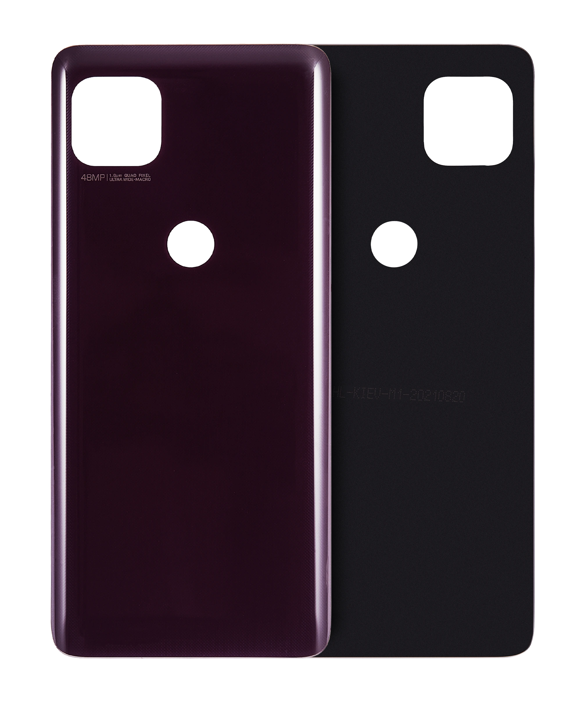 vetro cover posteriore per Motorola Moto One 5G Ace (XT2113-1/2 / 2021) (Volcanic Grigio)