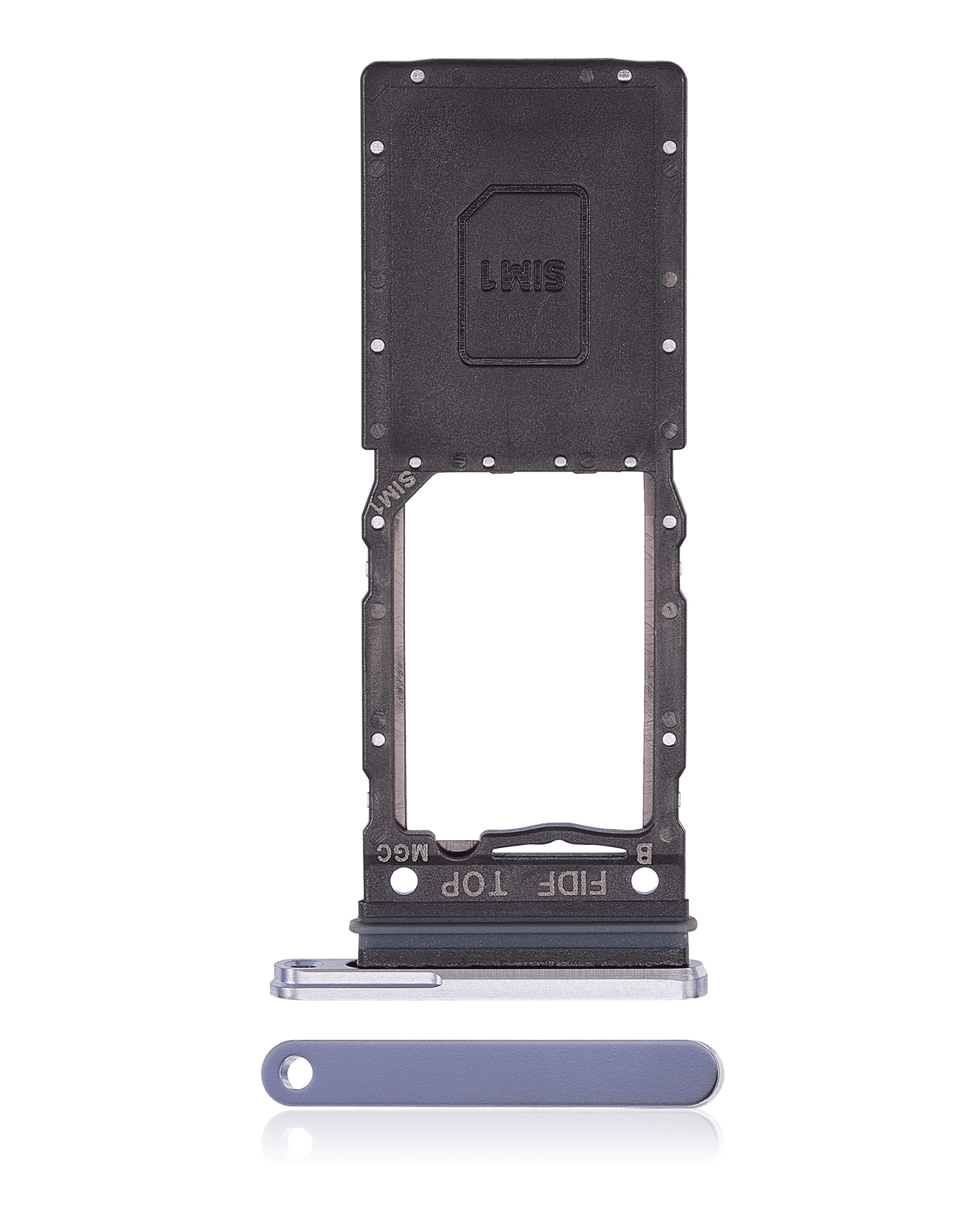 Carrellino SIM singola per Samsung Galaxy Z Fold 5 (F946) (Icy Blu)
