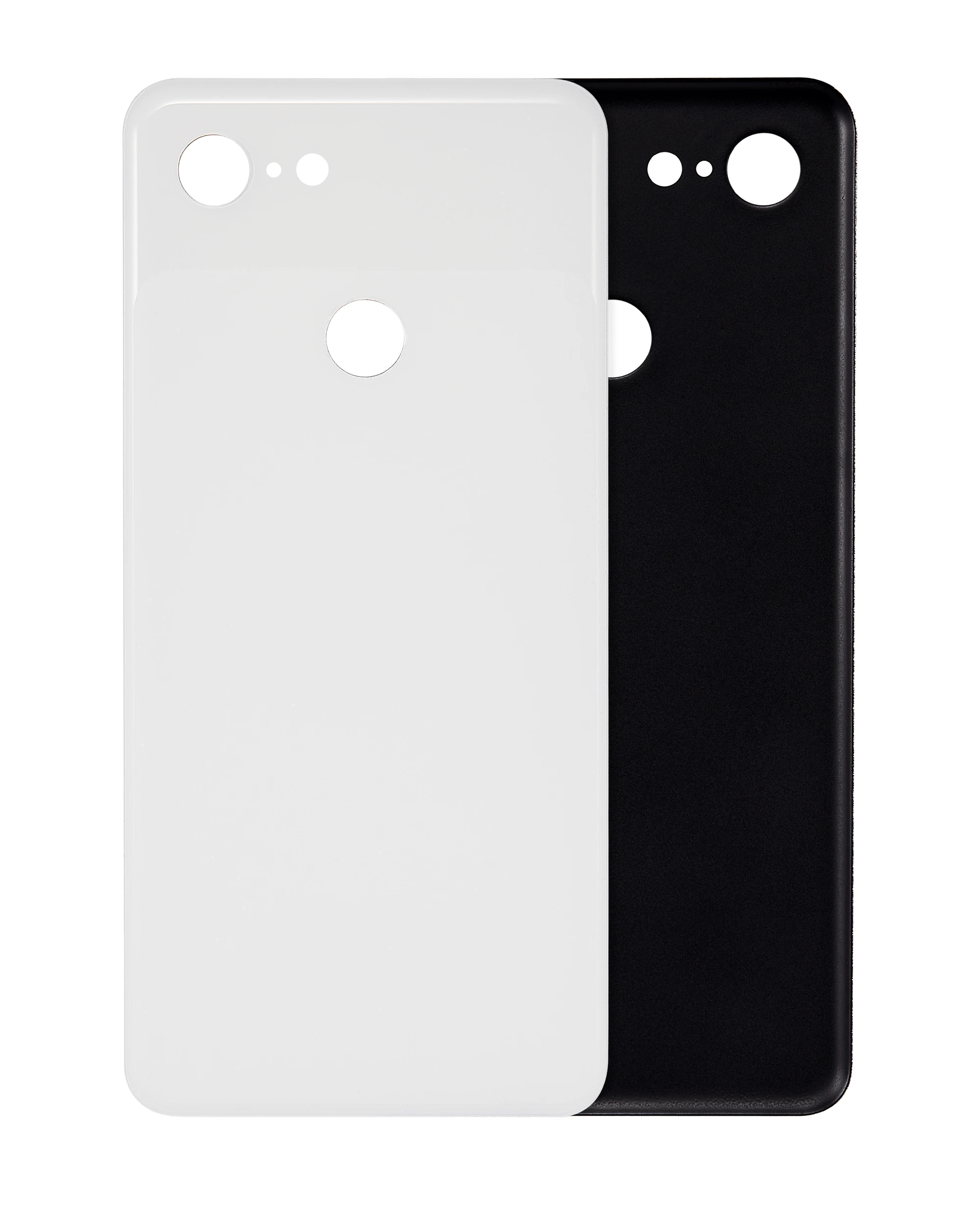 vetro cover posteriore per Google Pixel 3 (Trasparentely Bianco)