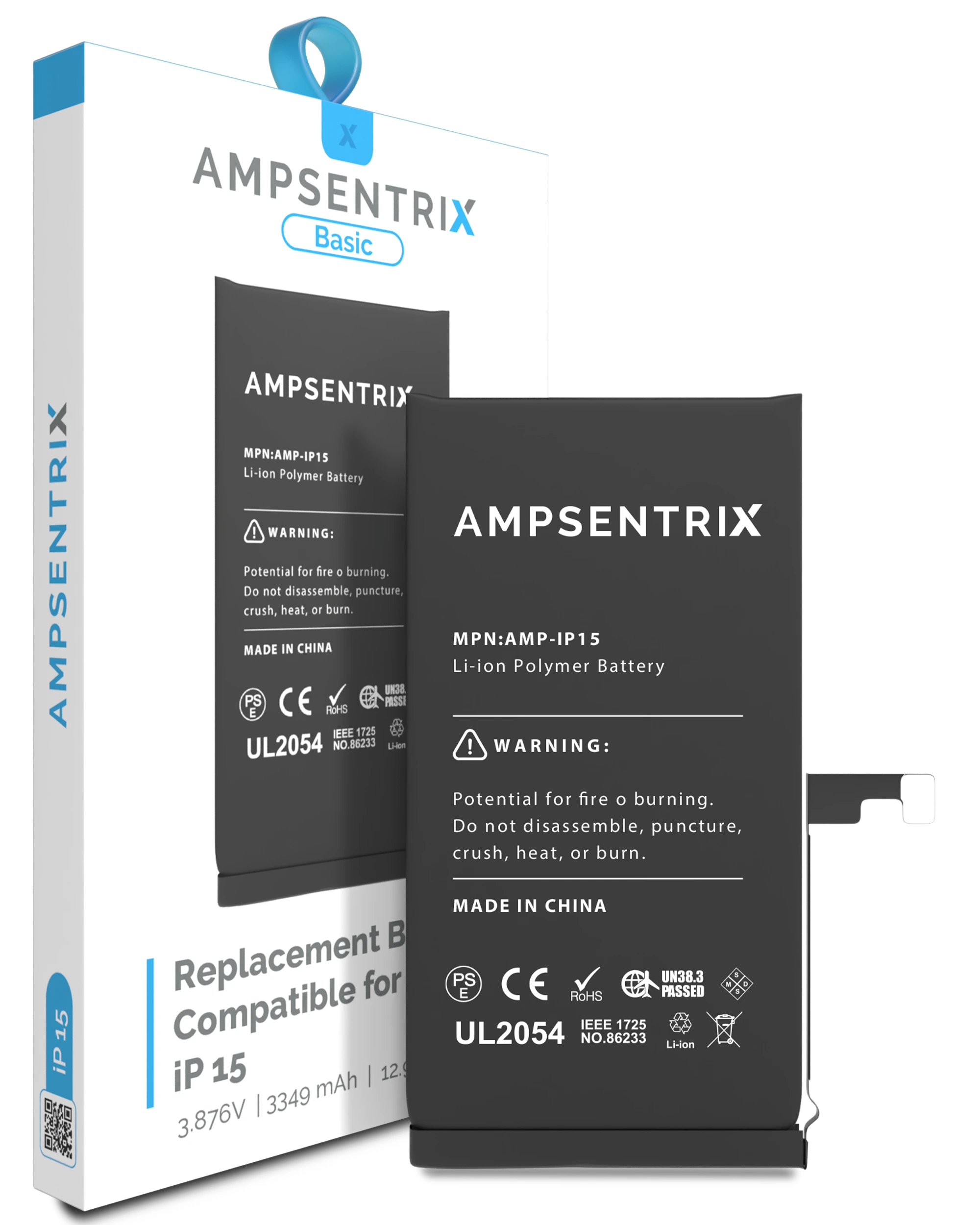 Batteria di ricambio per iPhone 15