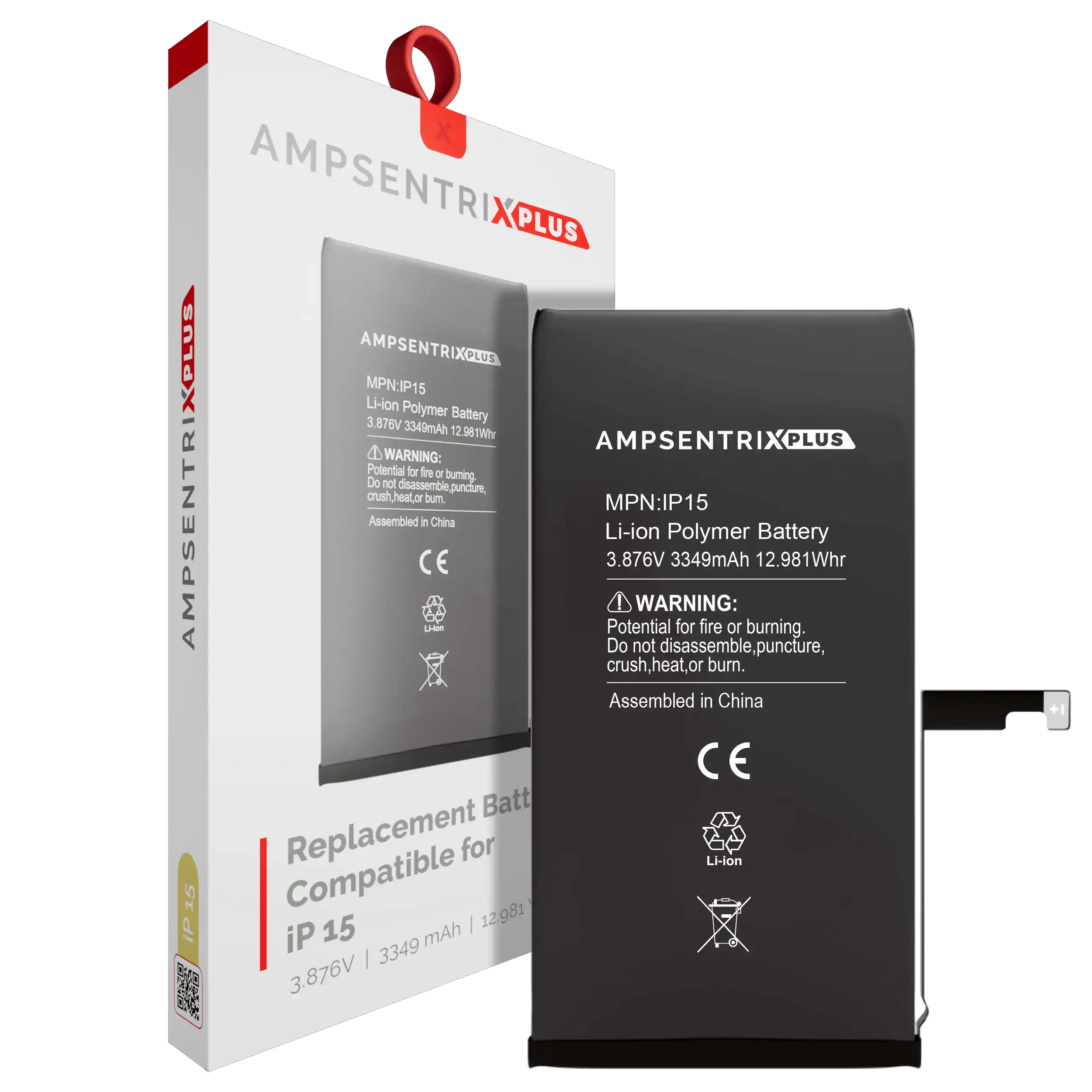 Batteria di ricambio per iPhone 15