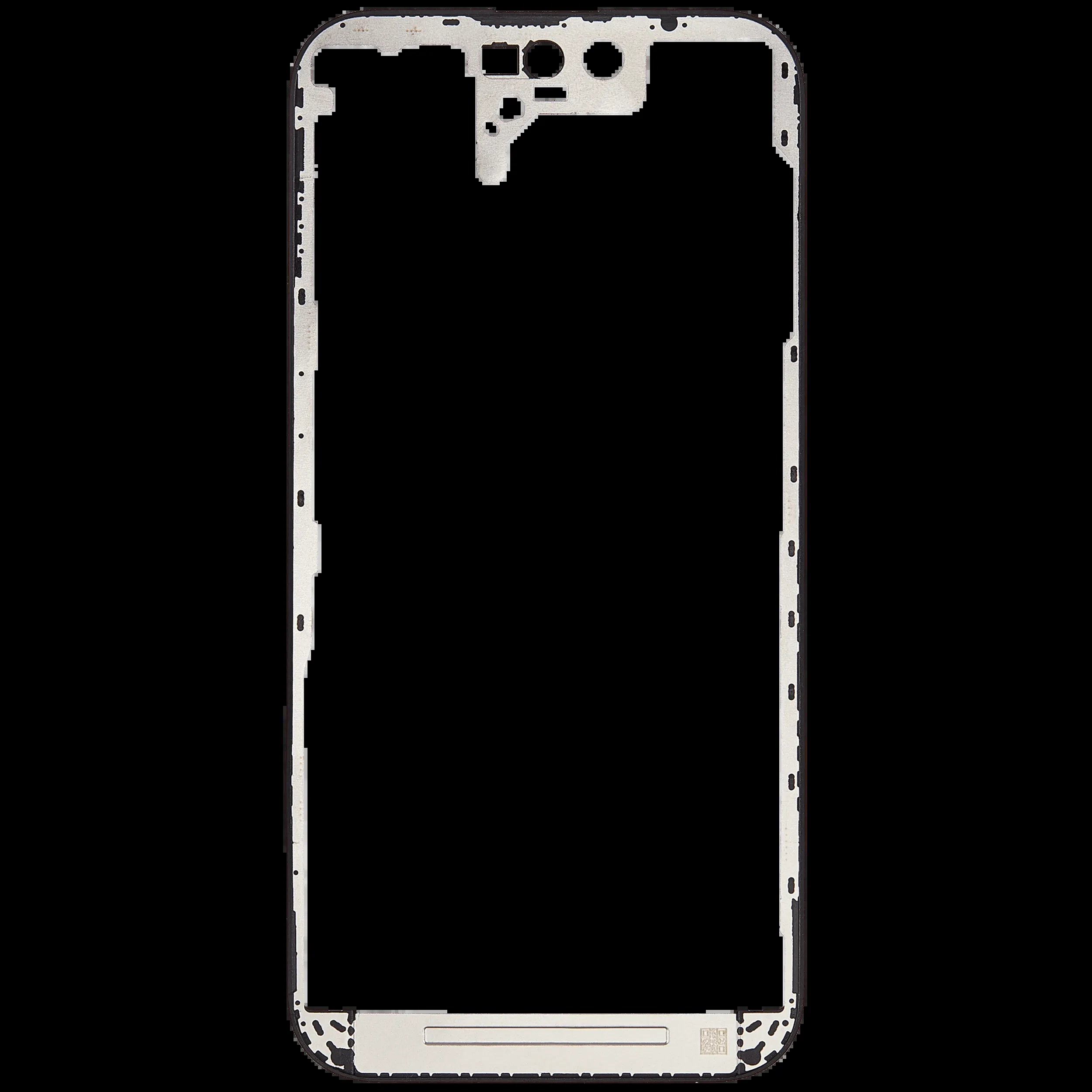 LCD Frame senza Glue compatibile per iPhone 14 Pro (10 pezzi) (OCA Master)