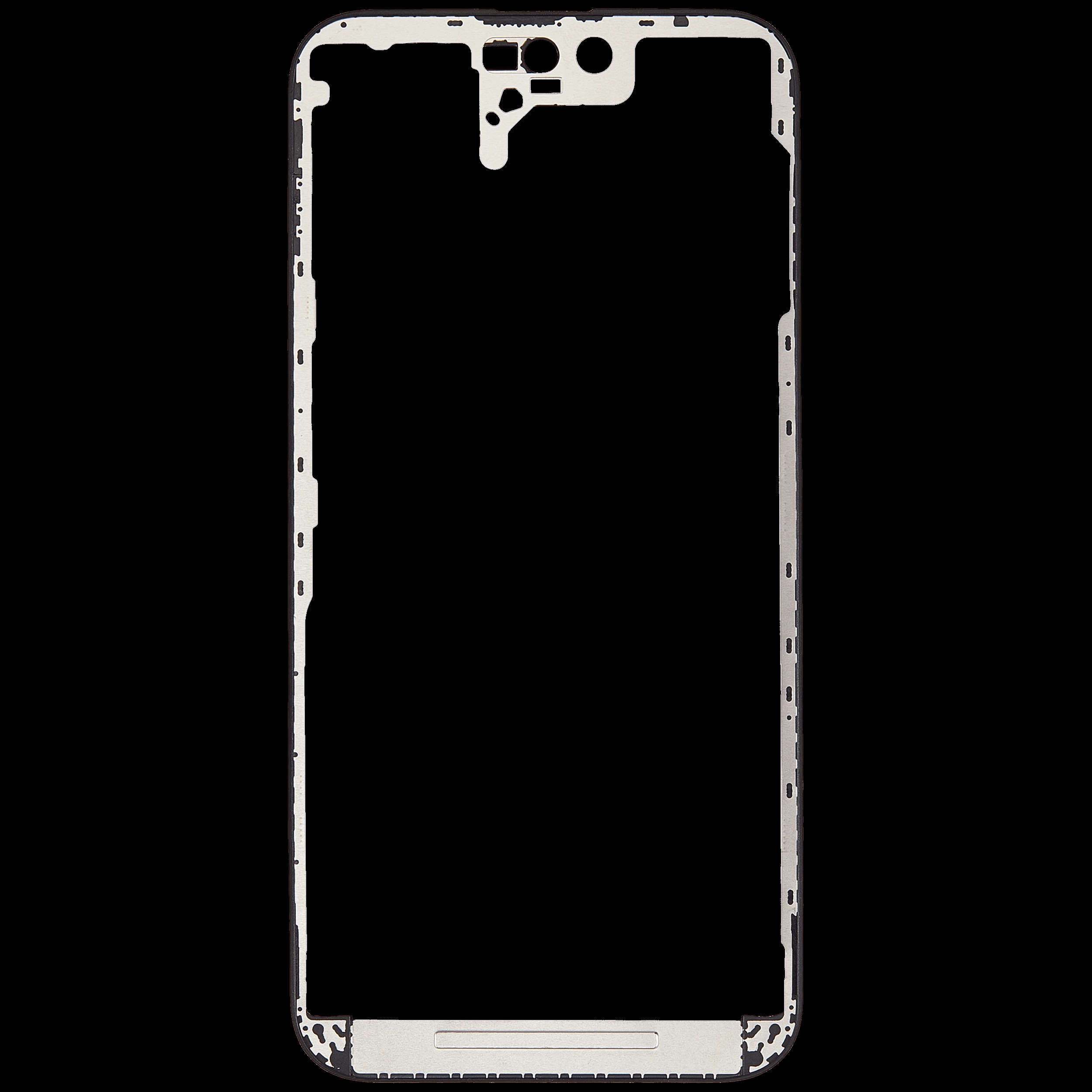 LCD Frame senza Glue compatibile per iPhone 14 Pro Max (10 pezzi) (OCA Master)