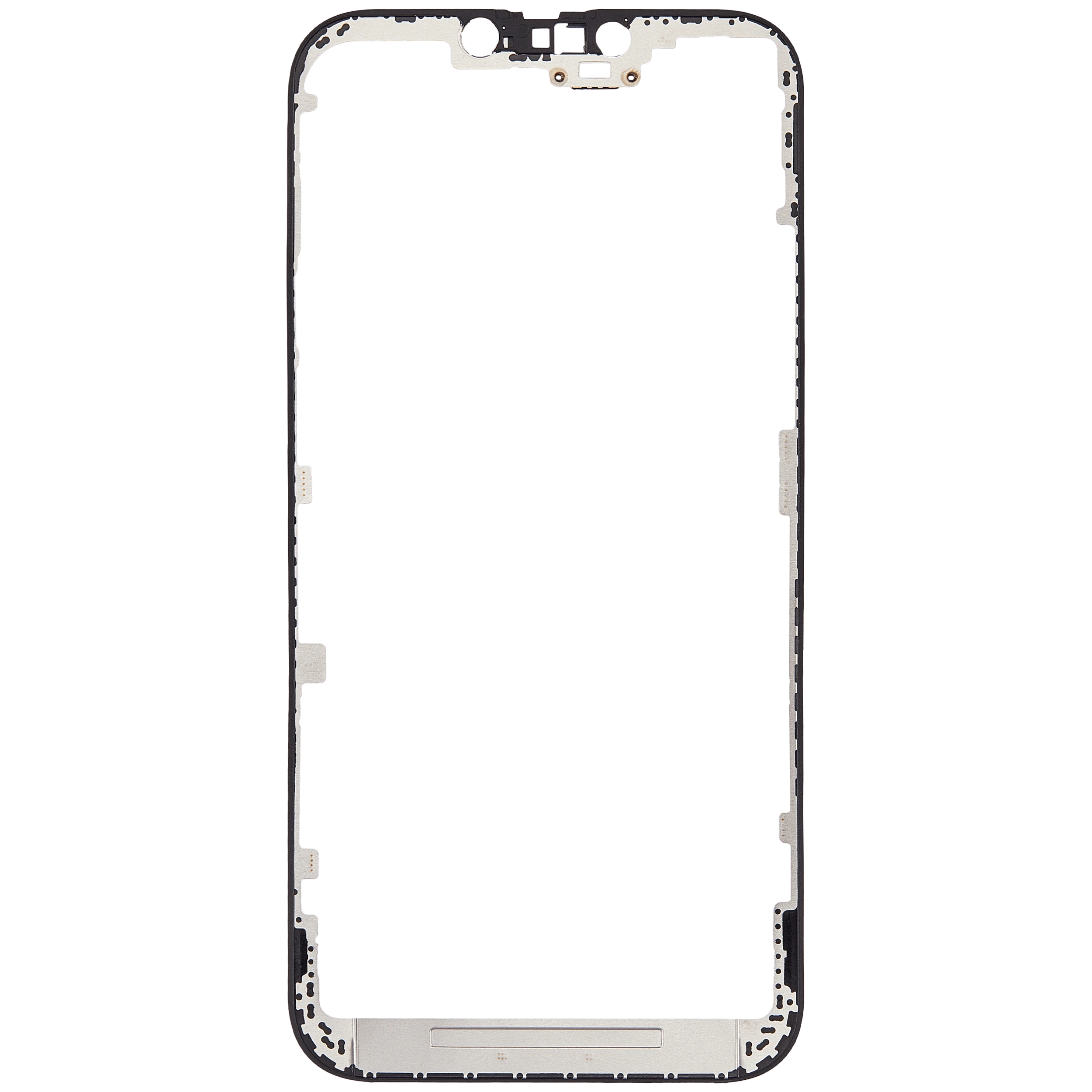 LCD Frame senza Glue compatibile per iPhone 14 Plus (10 pezzi) (OCA Master)
