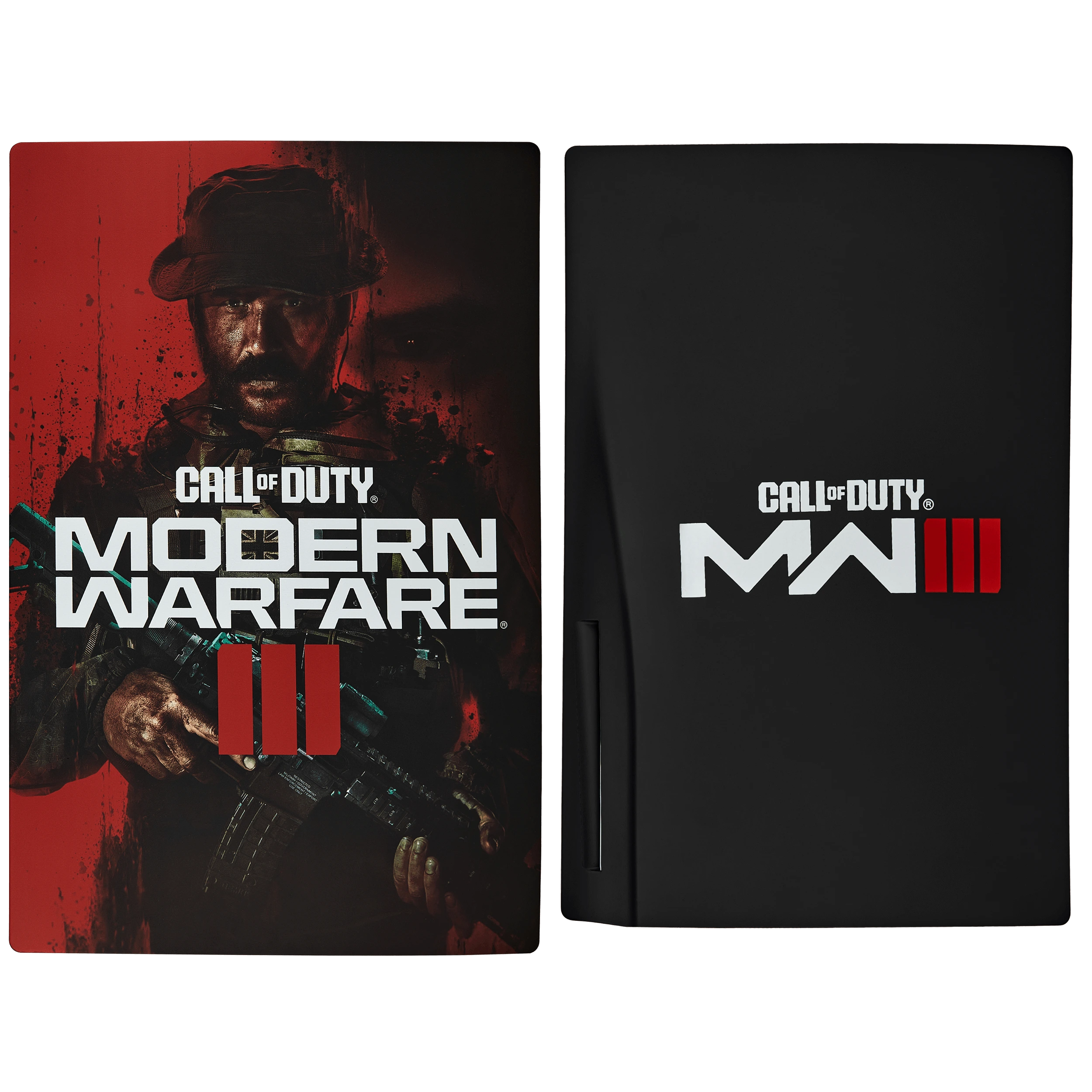 Faceplate Cover (Top e Bottom) per PlayStation 5 (1000 / 1100 / 1200) (Call of Duty / Modern Warfare)