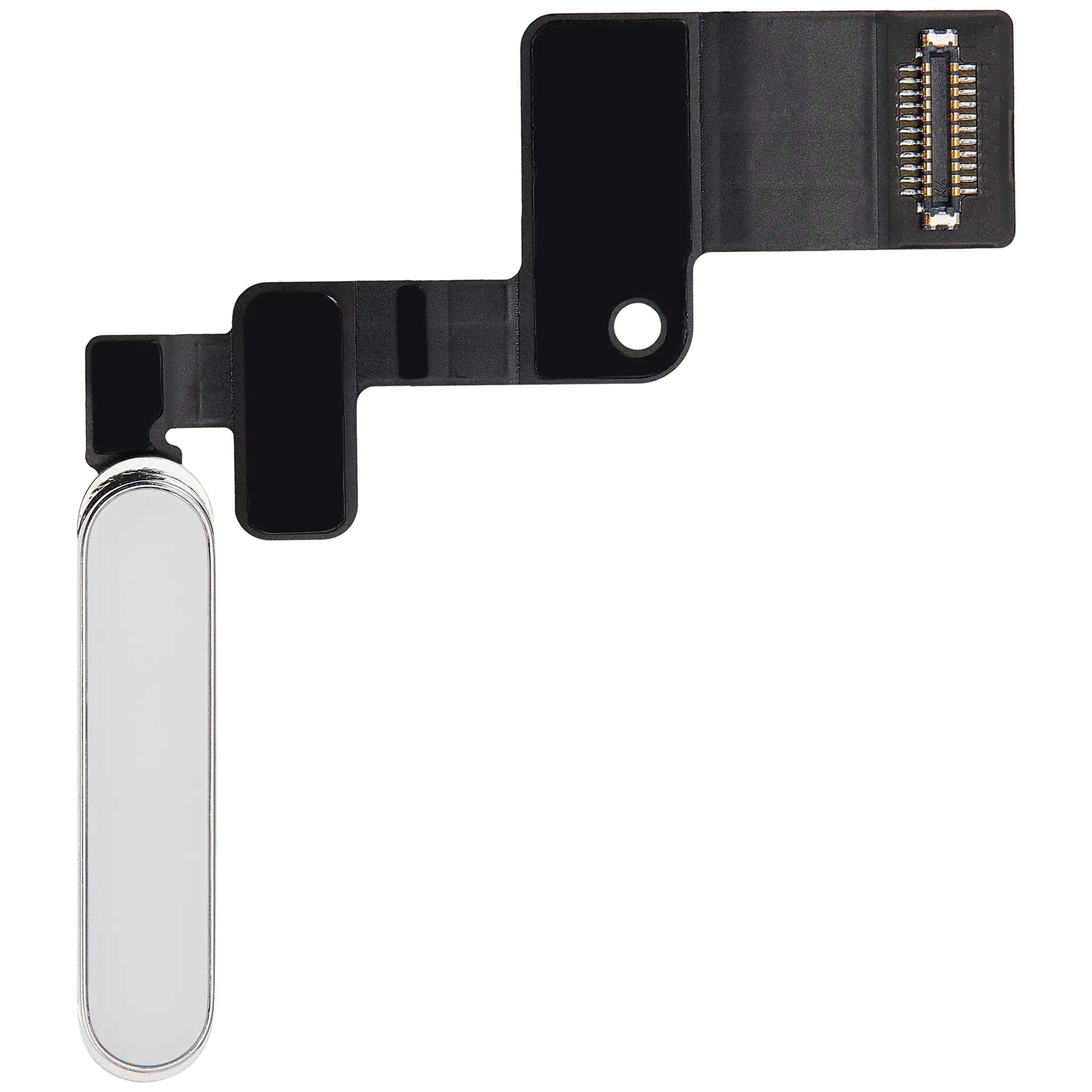 Tasto accensione flat per iPad 10 (2022) / iPad 11 (2025) (Premium) (Argento)