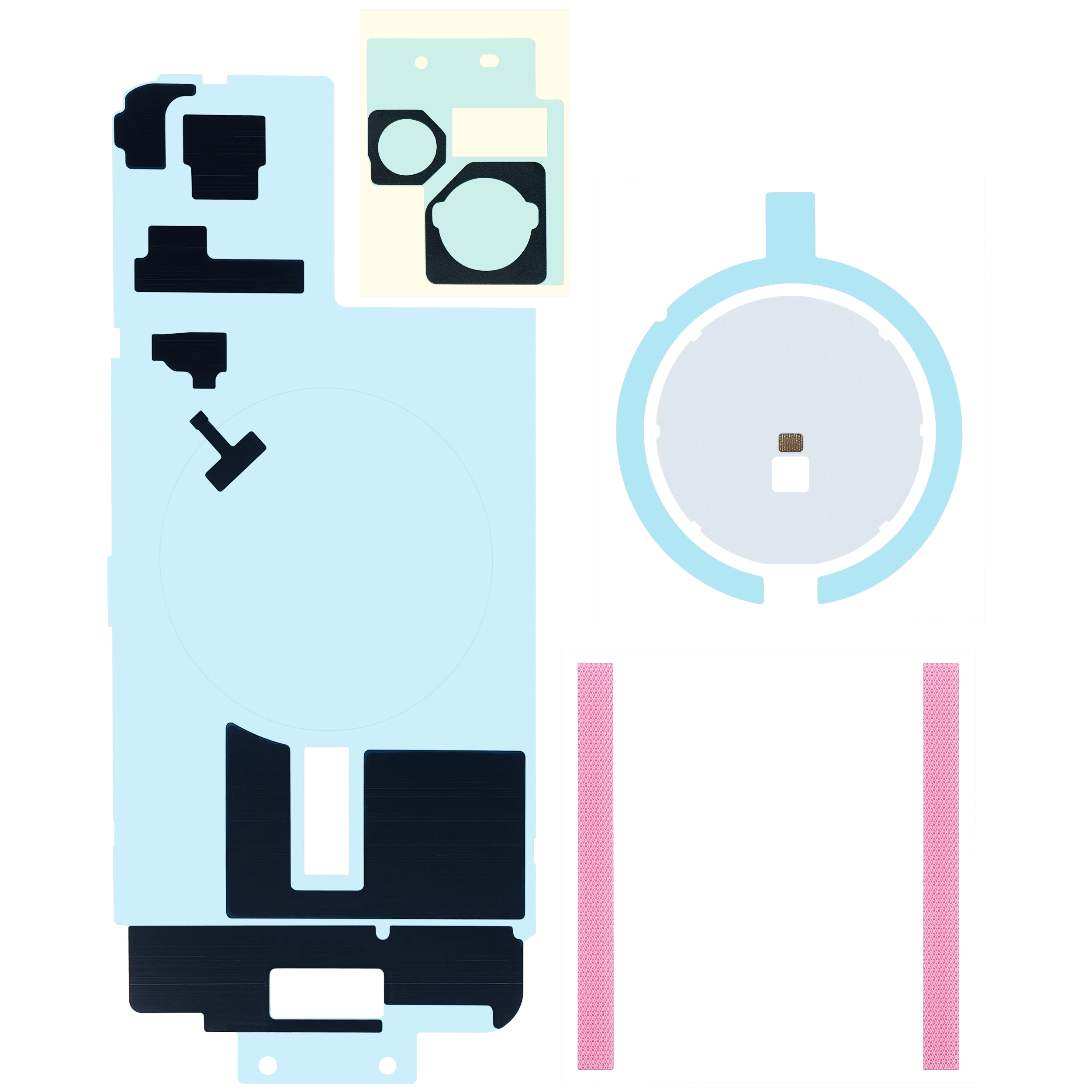 Cover posteriore schermatura termica per iPhone 15 Plus