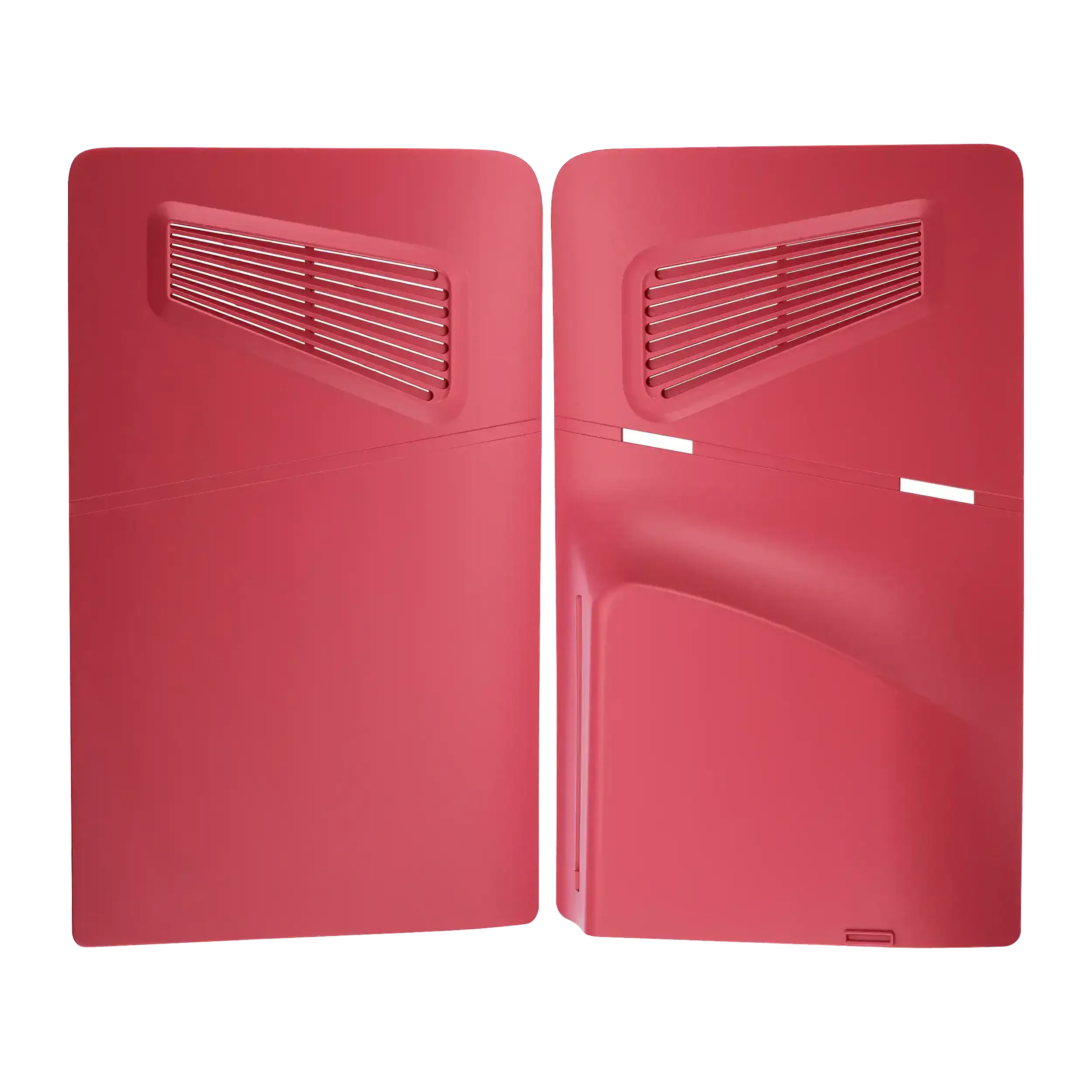 Console Shell per PlayStation 5 Slim (Rose Rosso) (2 set pezzi)