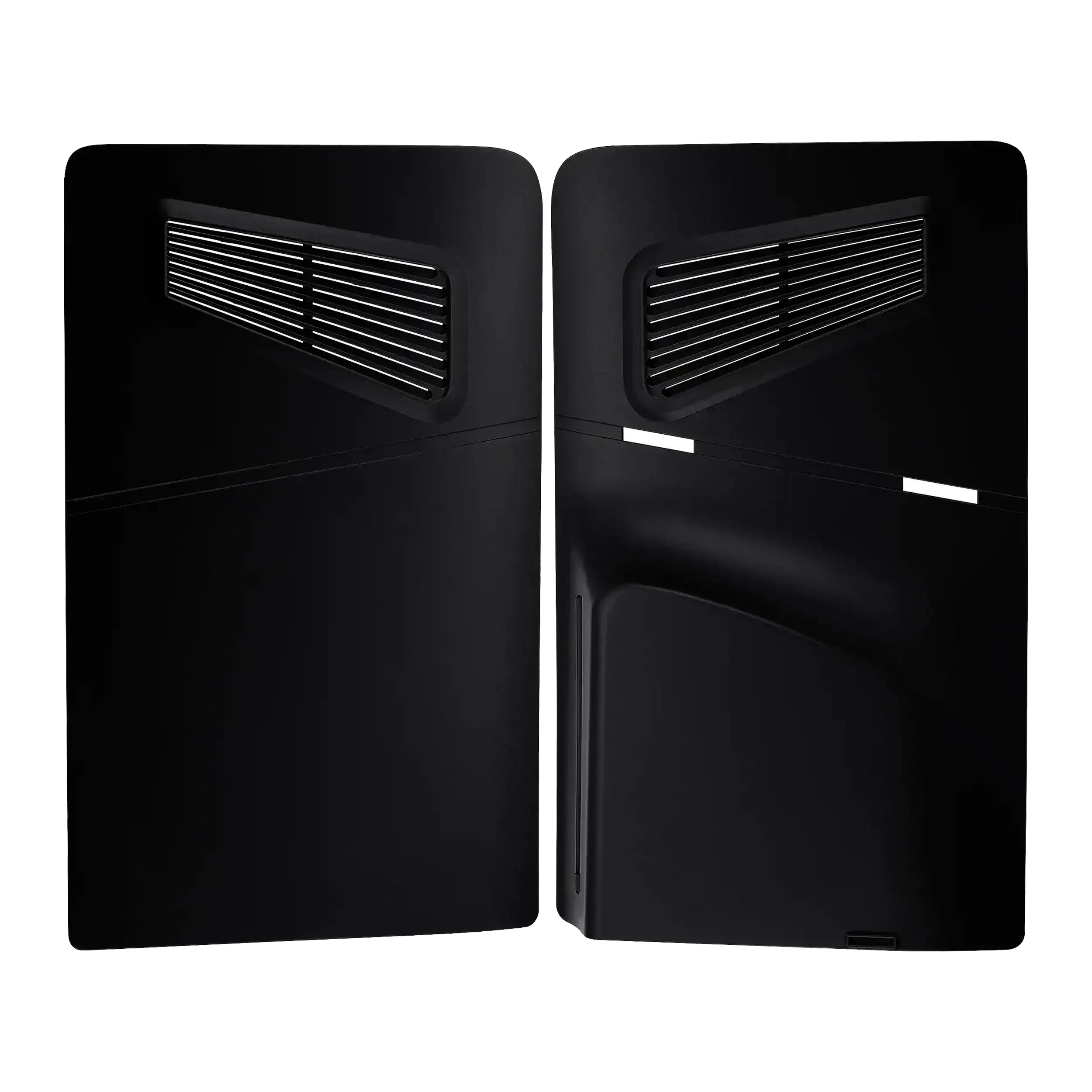 Console Shell per PlayStation 5 Slim (Nero) (2 set pezzi)