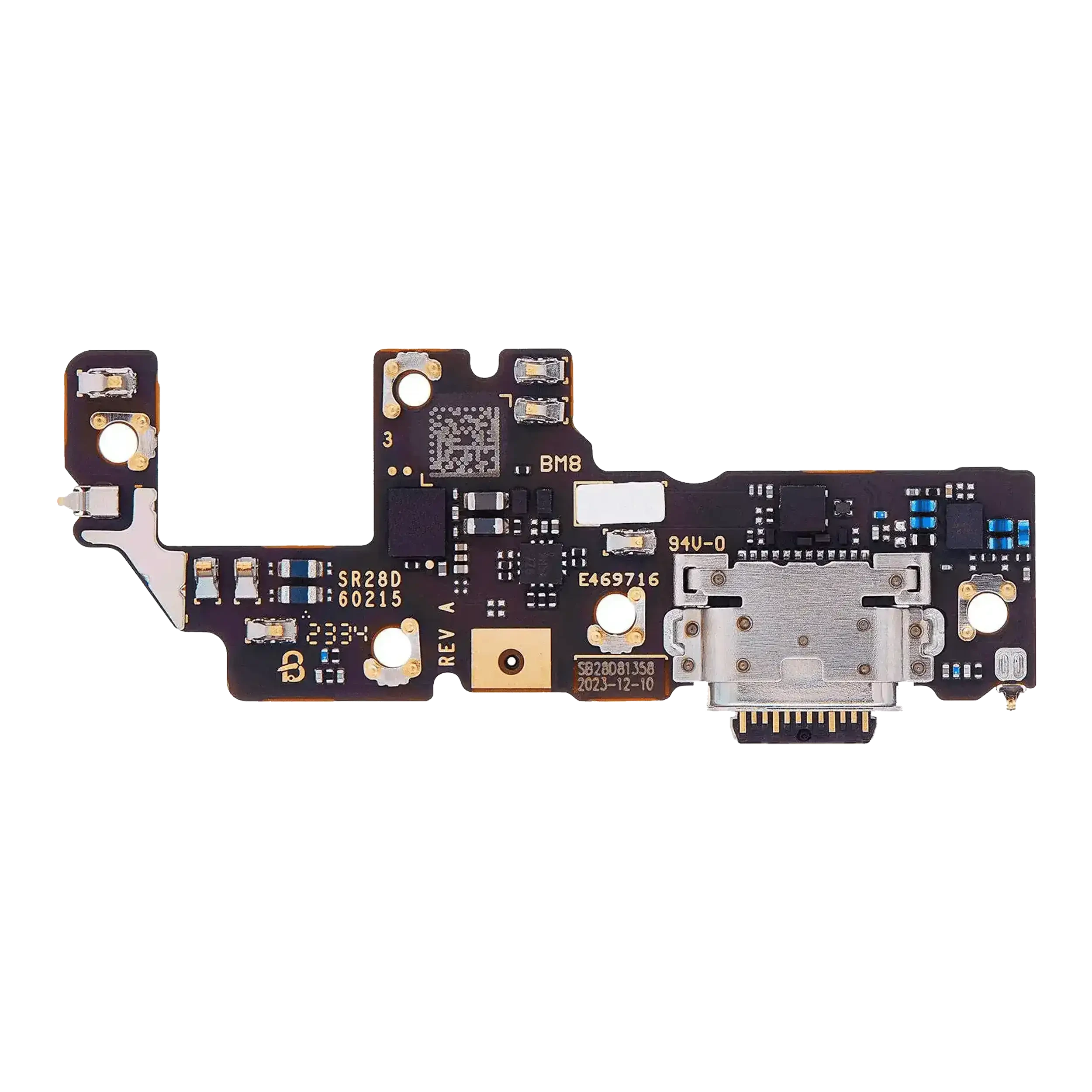 connettore USB-C di ricarica Scheda per Motorola Razr Plus / Razr 40 Ultra (XT2321 / 2023) (Service Pack)