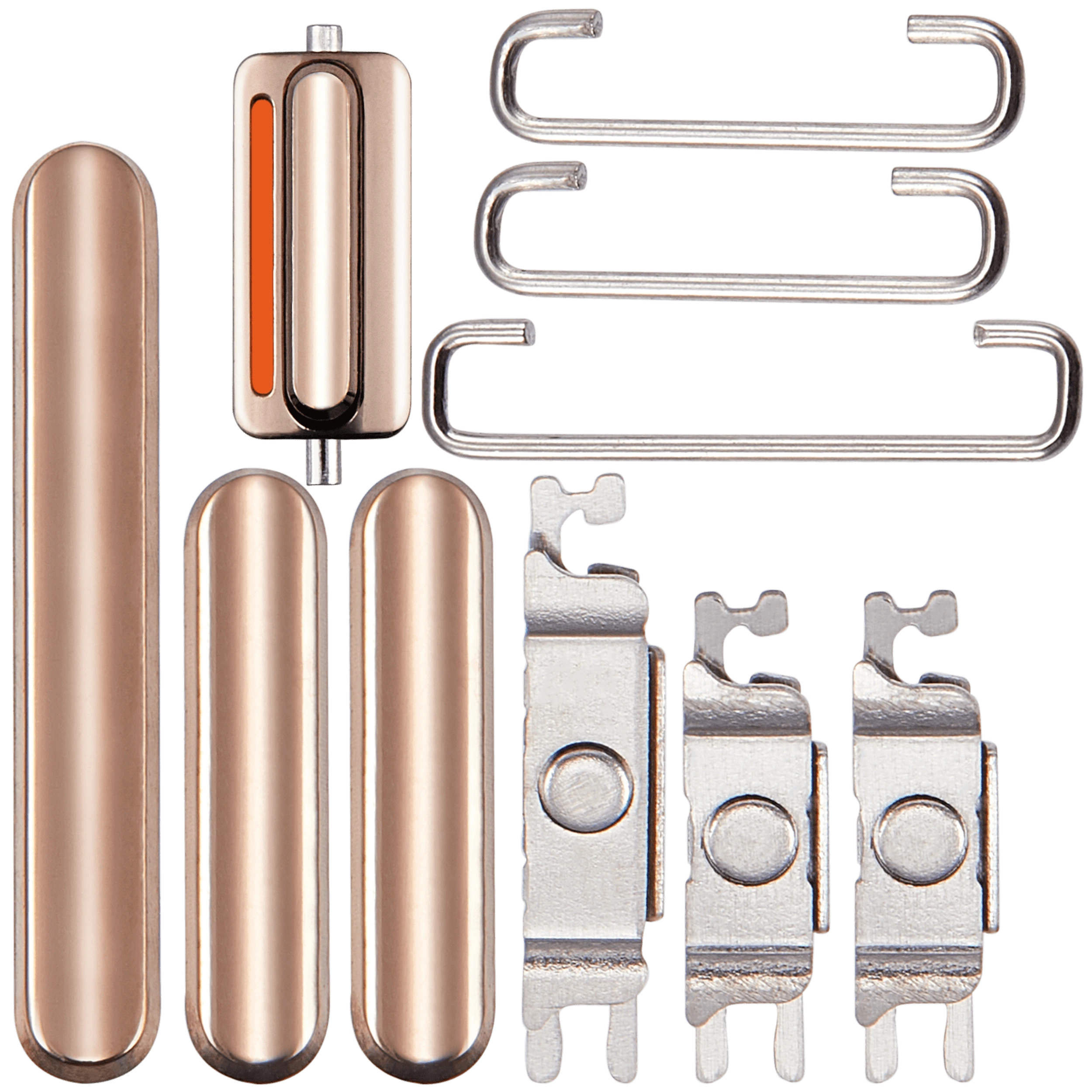 Hard Buttons (Accensione / Volume / switch) per iPhone X (Oro)