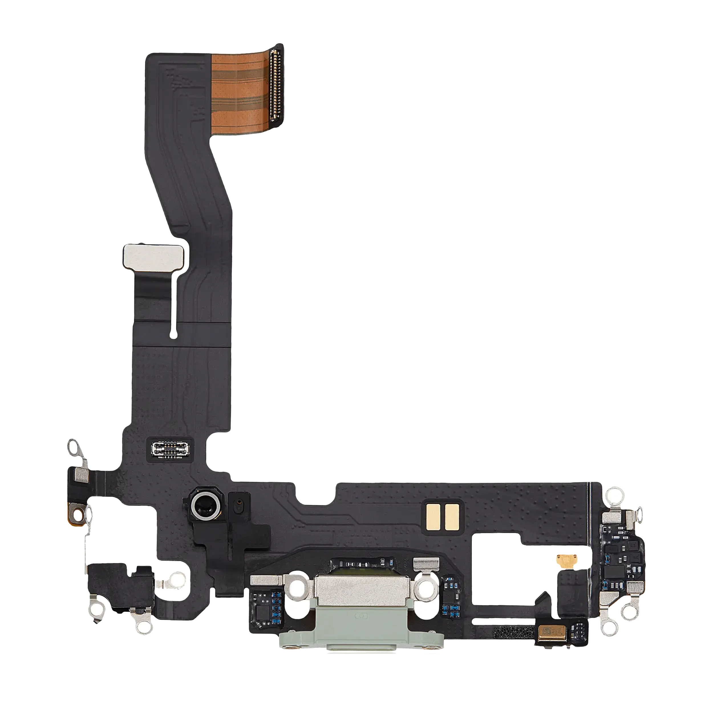 Flat connettore di ricarica per iPhone 12 (Used Service Pack Pull) (Verde)