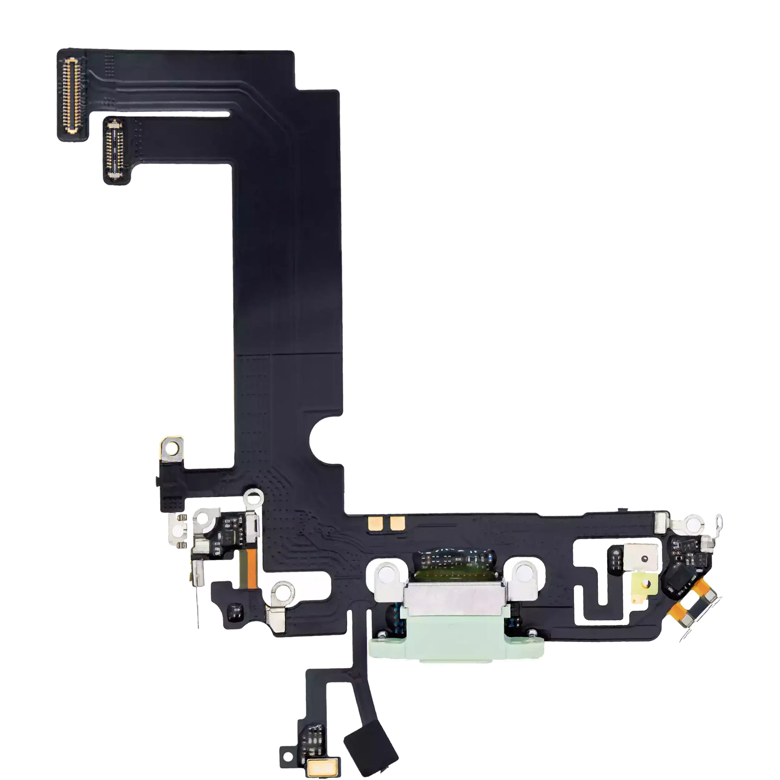 Flat connettore di ricarica per iPhone 12 Mini (Used Service Pack Pull) (Verde)