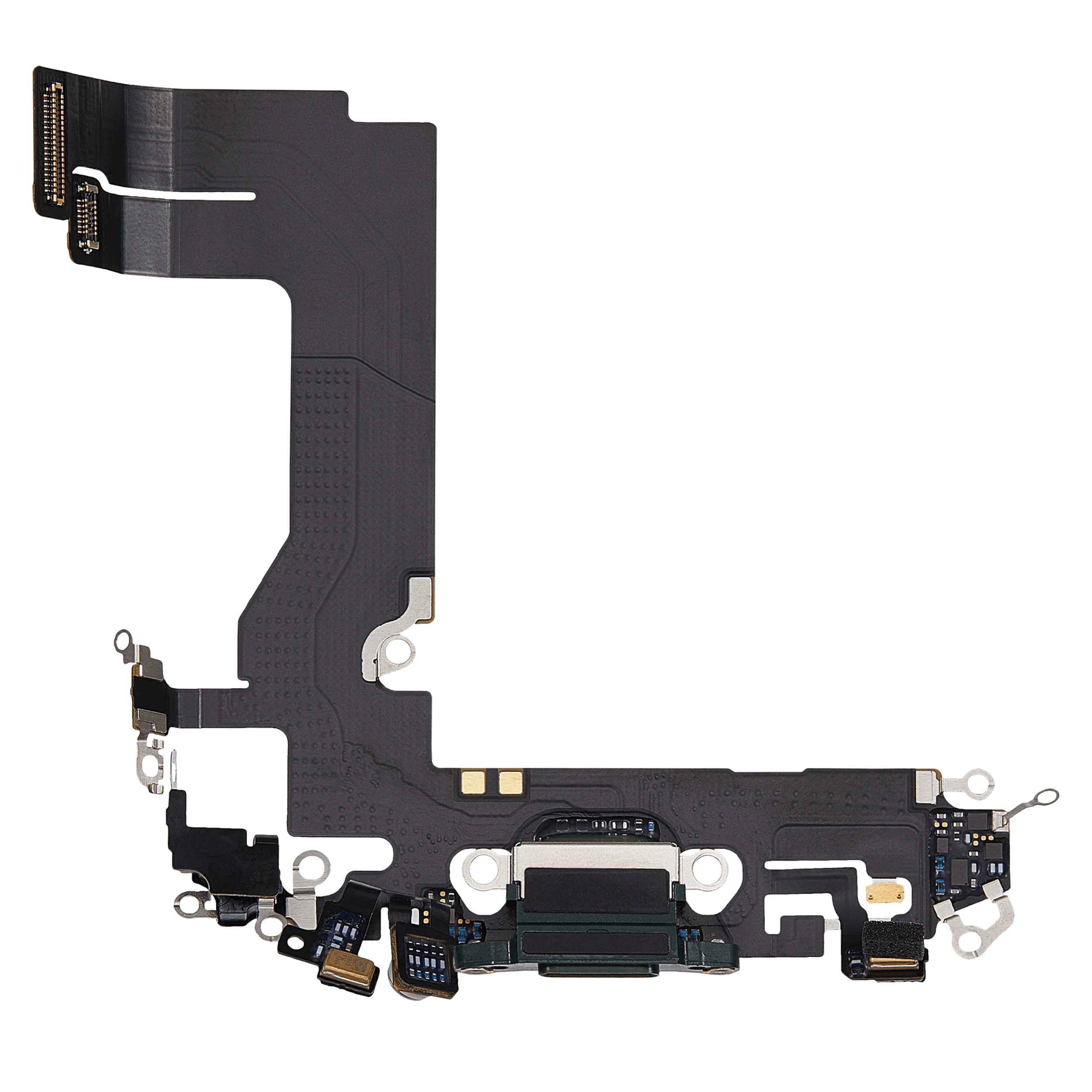 Flat connettore di ricarica per iPhone 13 Mini (Used Service Pack Pull) (Verde)