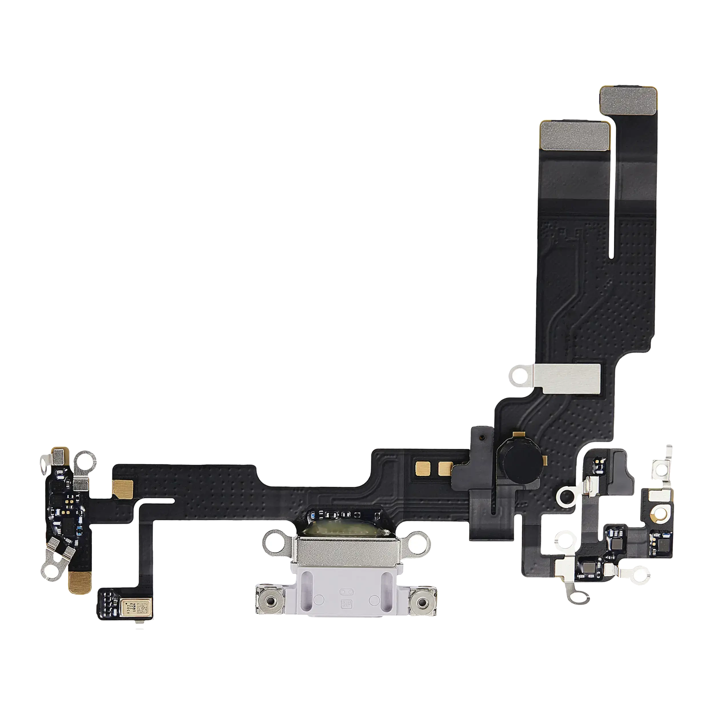 Flat connettore di ricarica per iPhone 14 (Used Service Pack Pull) (Viola)