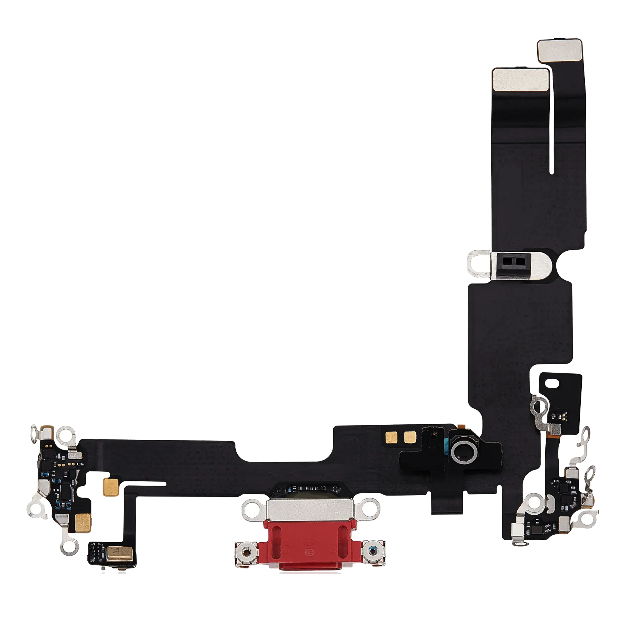 Flat connettore di ricarica per iPhone 14 Plus (Used Service Pack Pull) (Rosso)