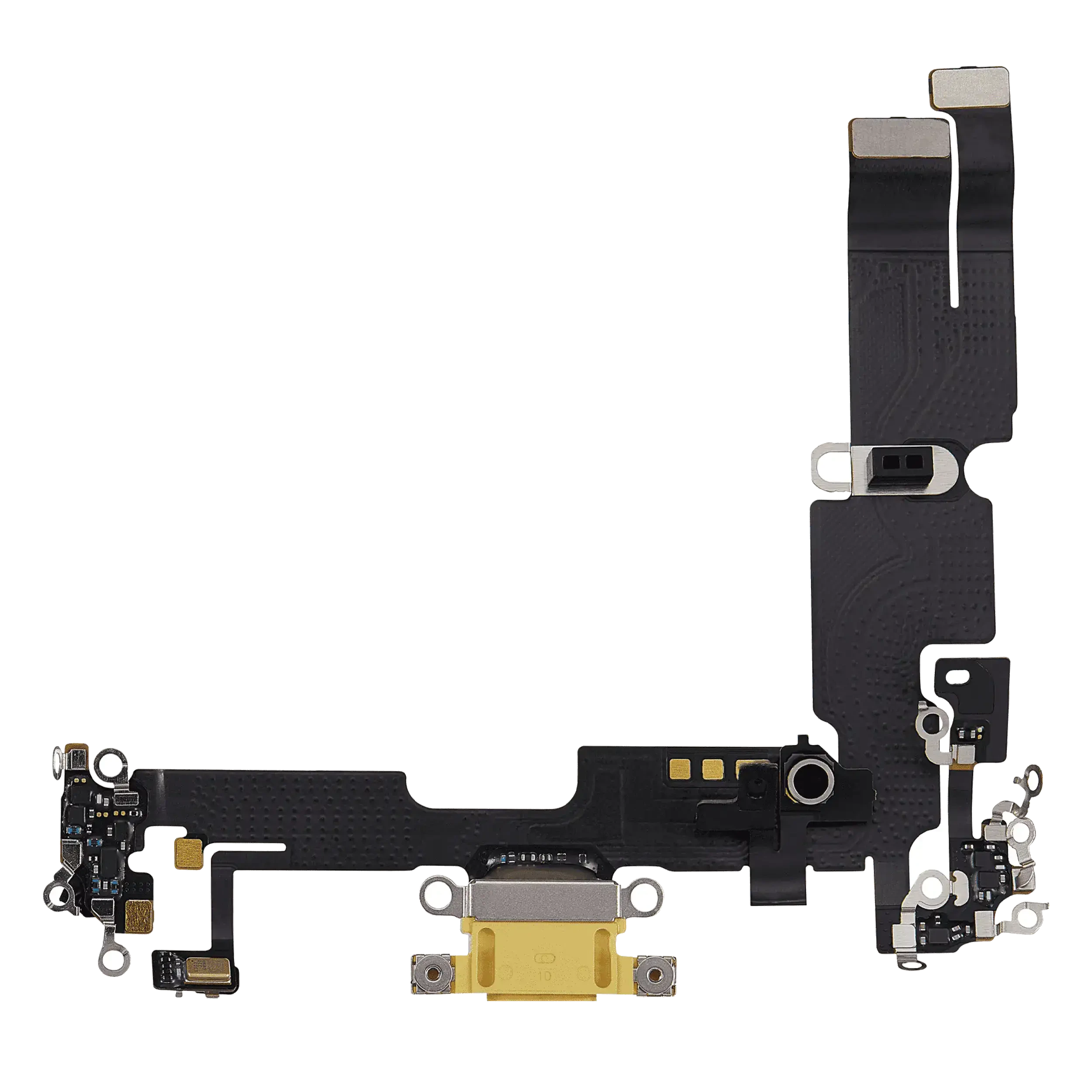 Flat connettore di ricarica per iPhone 14 Plus (Used Service Pack Pull) (Giallo)