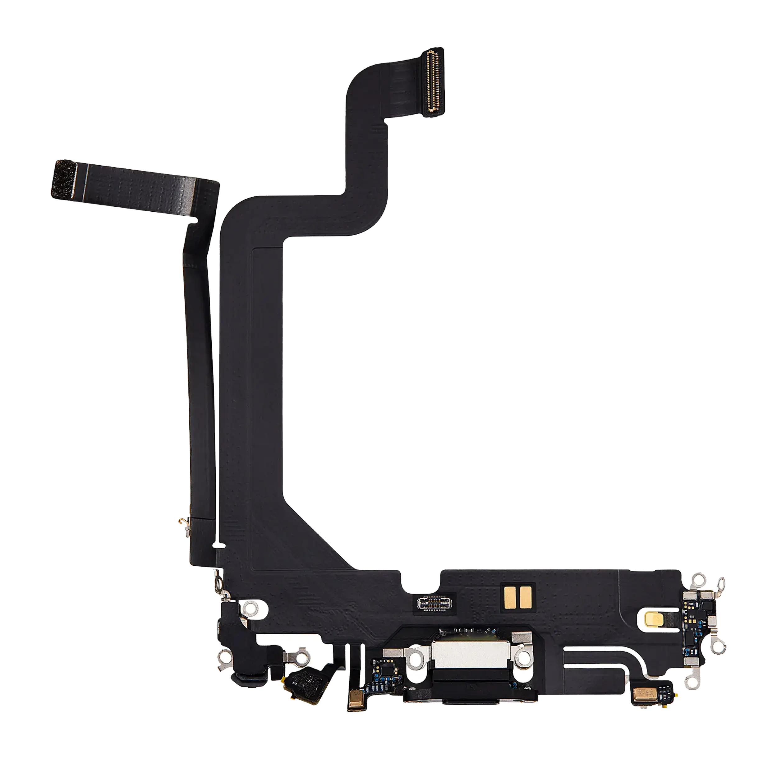 Flat connettore di ricarica per iPhone 14 Pro Max (Used Service Pack Pull) (Nero siderale)