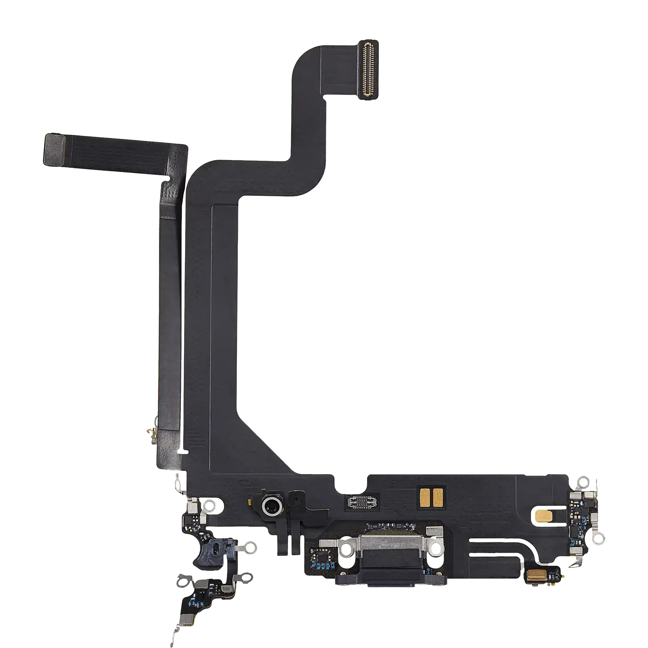 Flat connettore di ricarica per iPhone 14 Pro Max (Used Service Pack Pull) (Deep Viola)