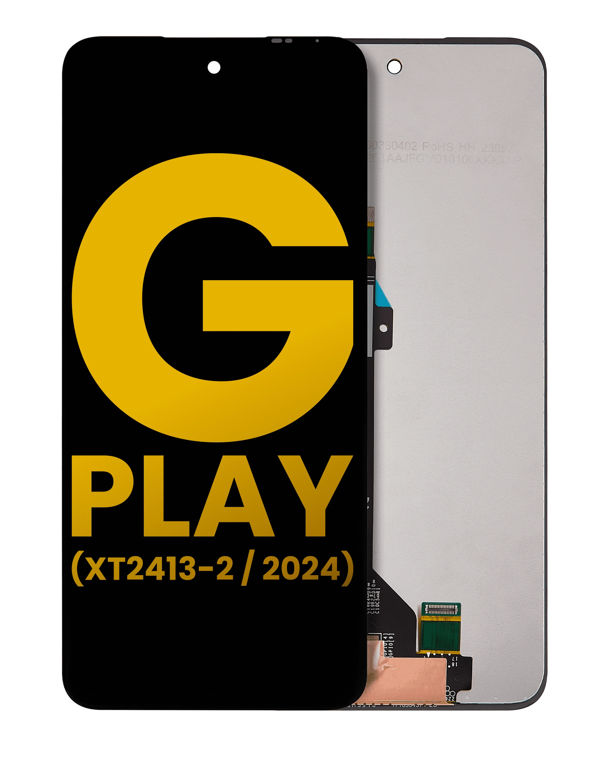 Display LCD completo senza Frame per Motorola Moto G Play (XT2413 / 2024) (Refurbished) (tutti i colori)